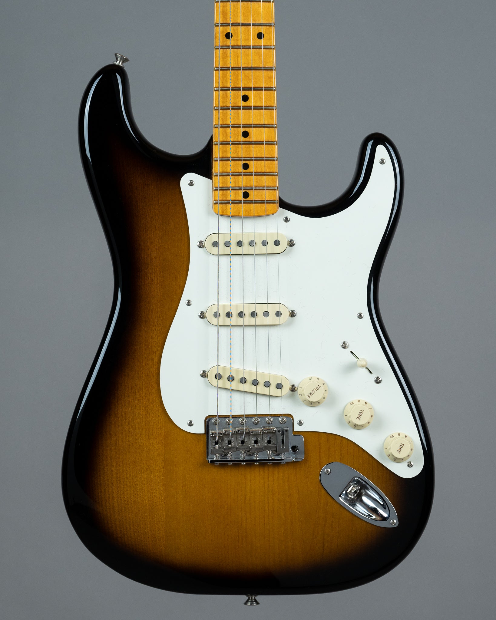 2023 Fender Eric Johnson '1954' Virginia Stratocaster (USA, 2 Tone Sunburst, OHSC and papers)
