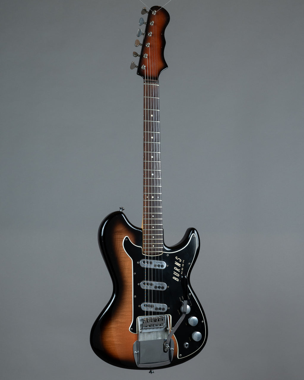 1963 Burns Split Sonic (England, Sunburst, HSC)