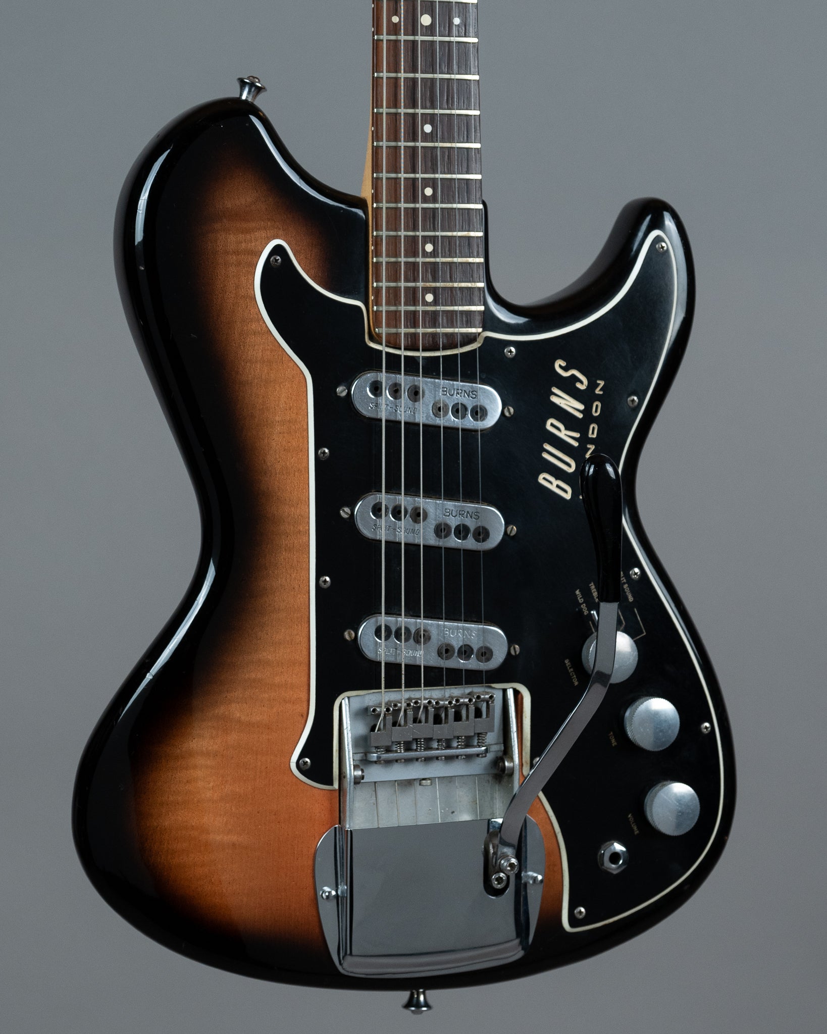 1963 Burns Split Sonic (England, Sunburst, HSC)
