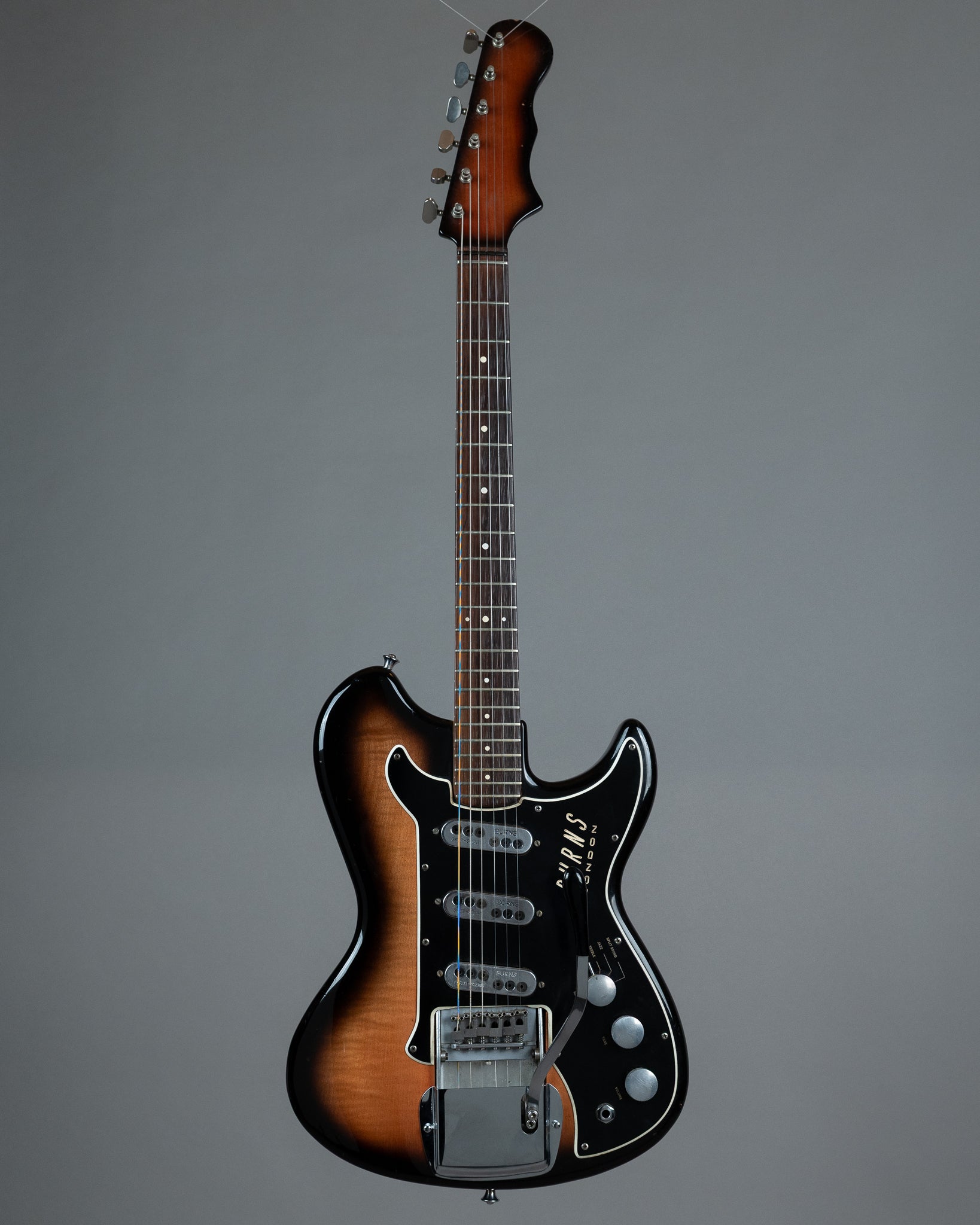 1963 Burns Split Sonic (England, Sunburst, HSC)