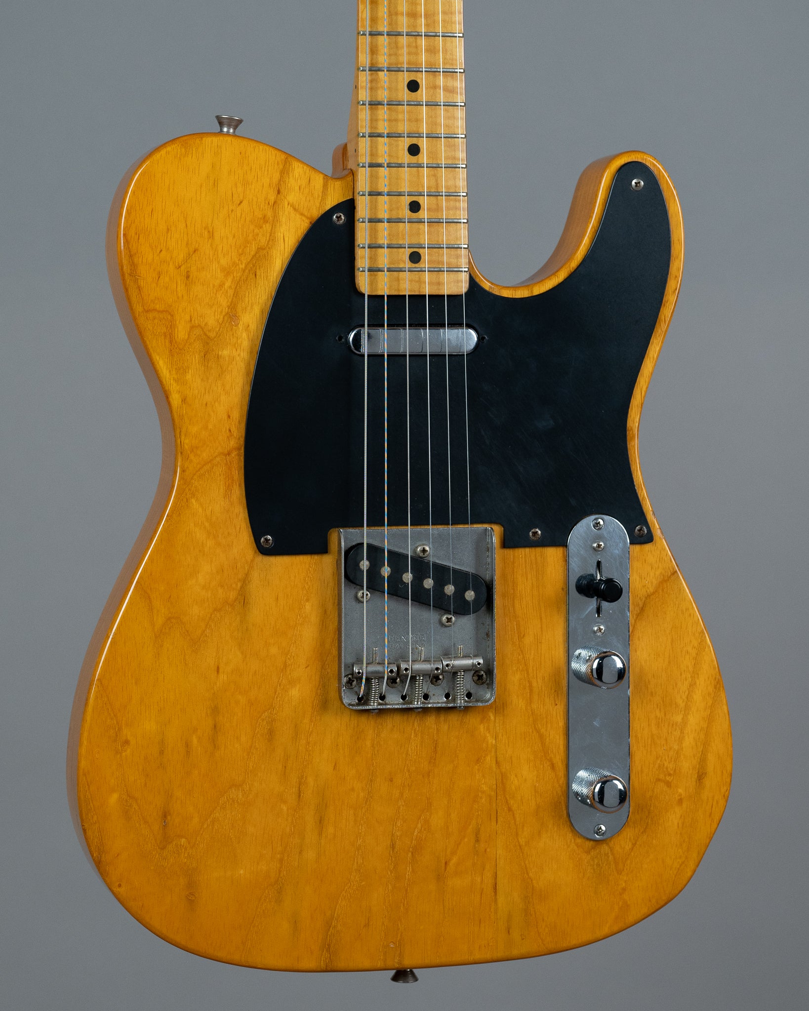 c1994 Fender TL-52-70 'Foto Flame' Neck (Japan, Natural)