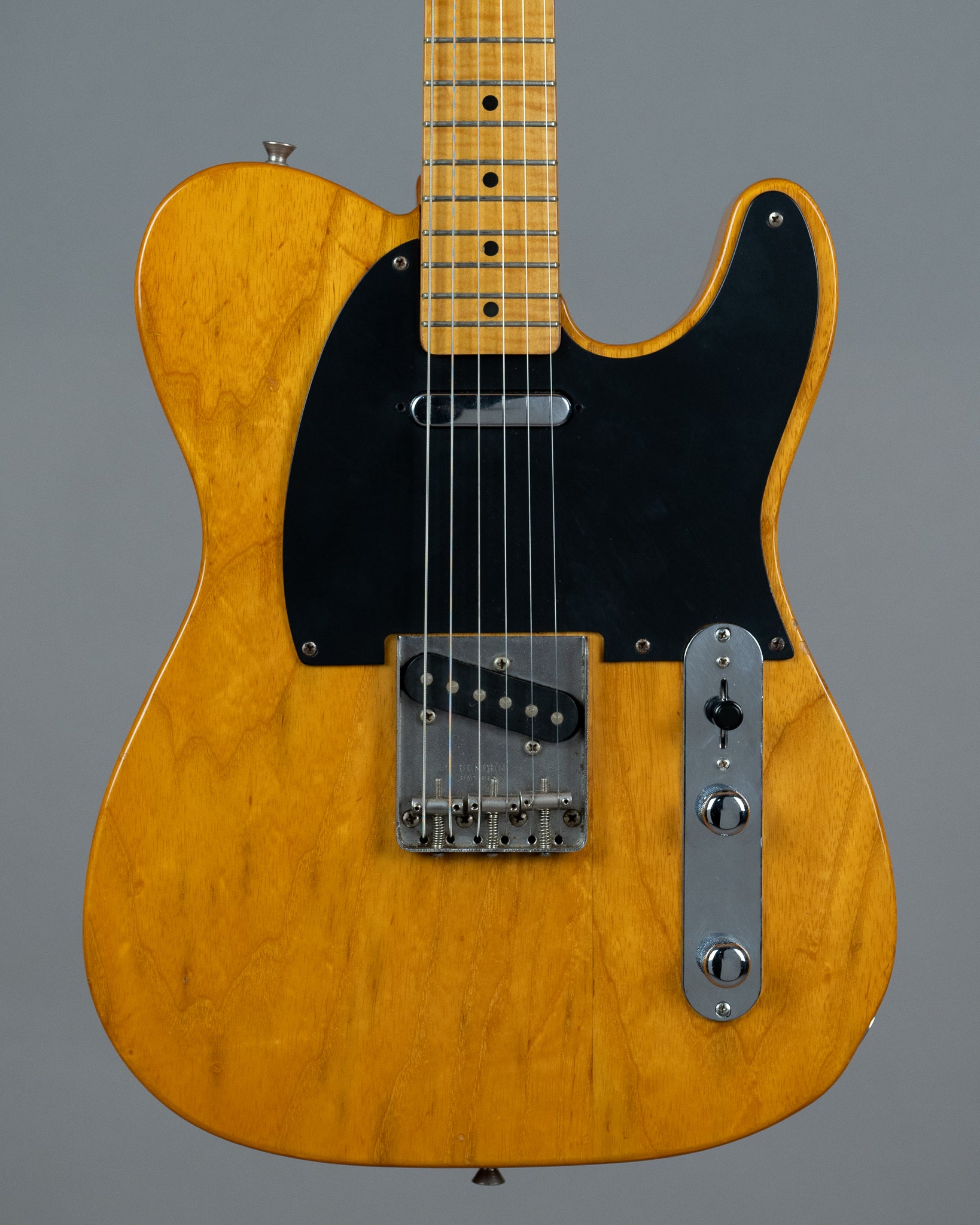 c1994 Fender TL-52-70 'Foto Flame' Neck (Japan, Natural)