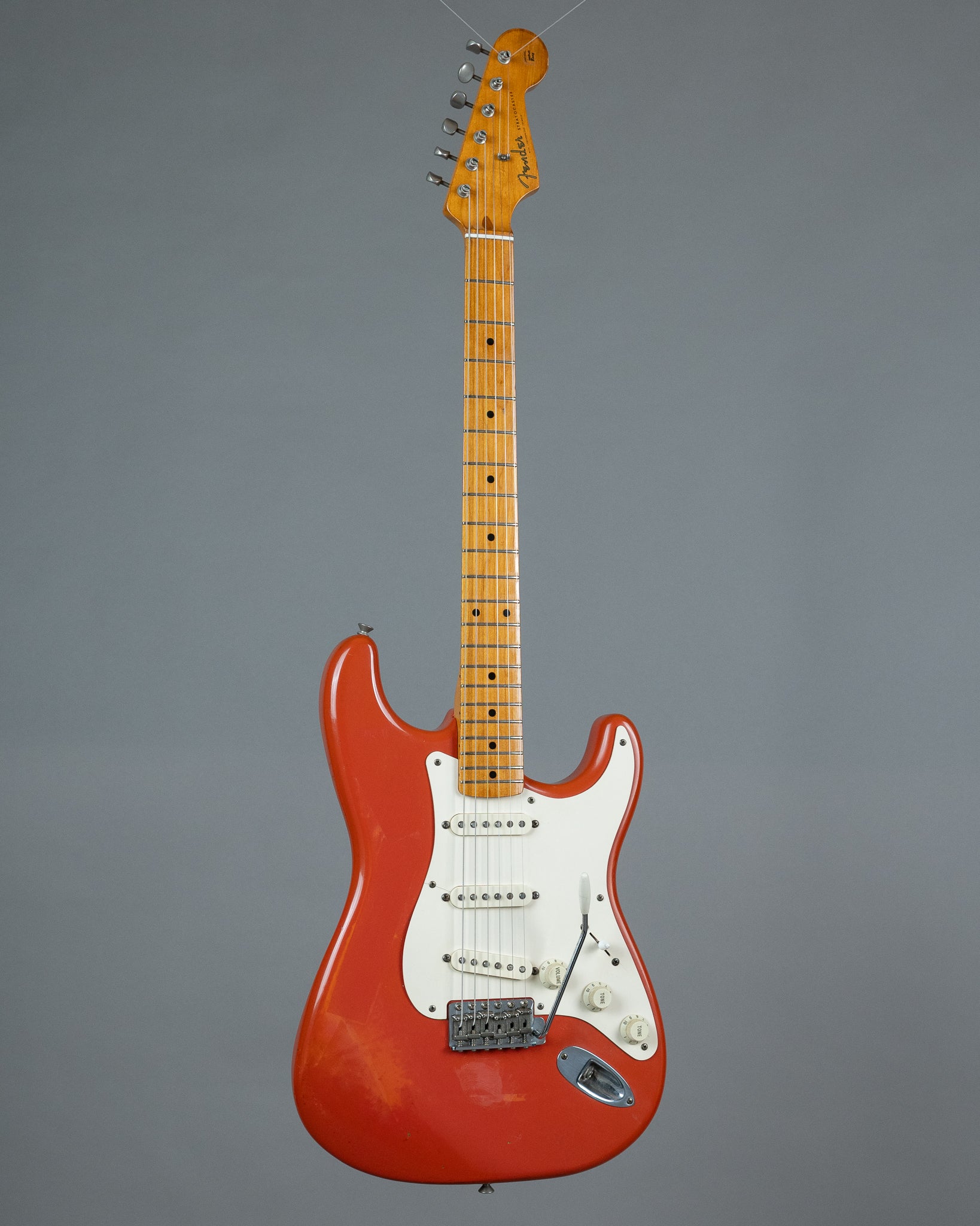 1999 Fender 57 Reissue American Vintage Stratocaster (USA, Fiesta Red, Tweed HC)