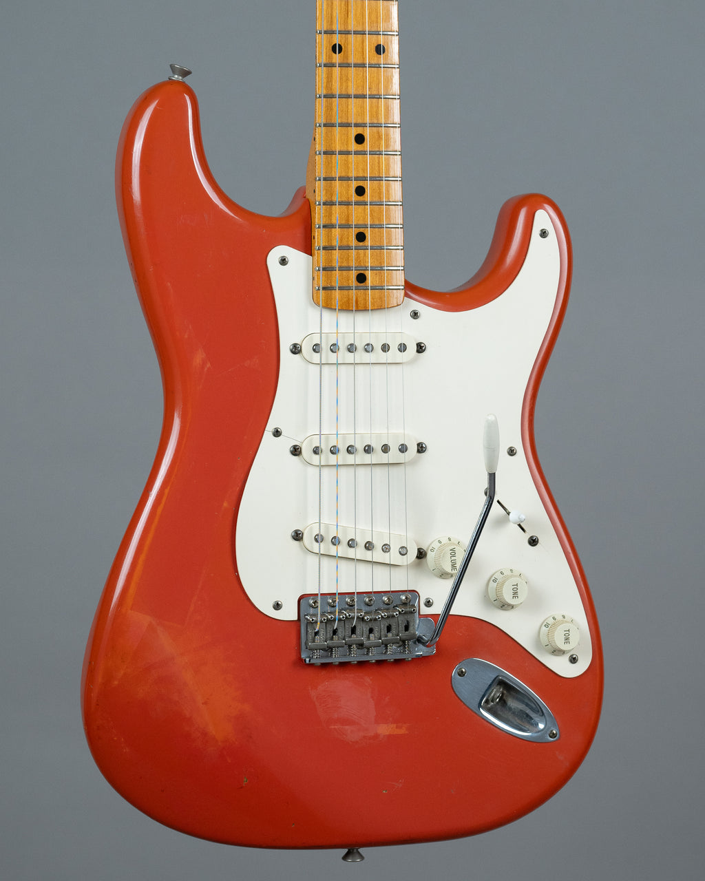 1999 Fender 57 Reissue American Vintage Stratocaster (USA, Fiesta Red, Tweed HC)