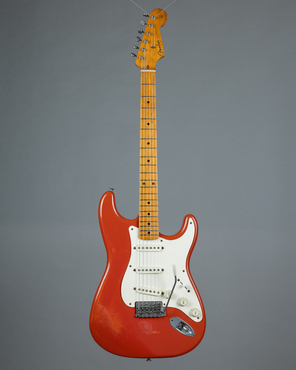 1999 Fender 57 Reissue American Vintage Stratocaster (USA, Fiesta Red, Tweed HC)