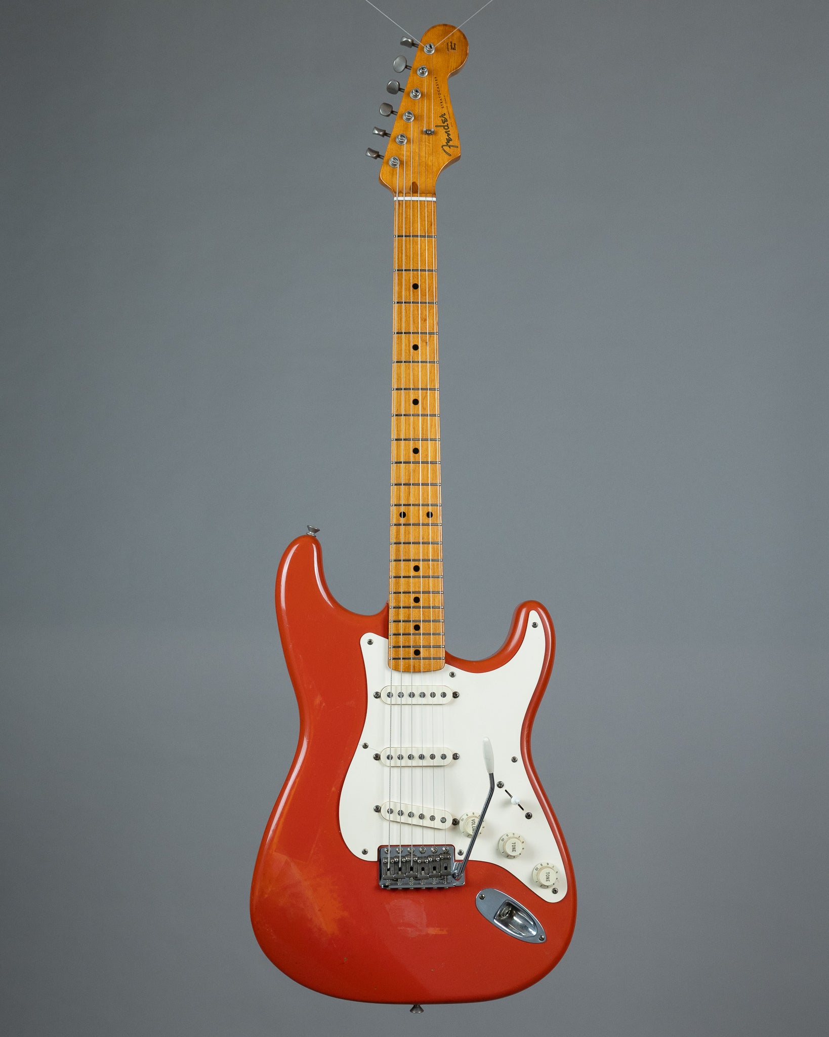 1999 Fender 57 Reissue American Vintage Stratocaster (USA, Fiesta Red, Tweed HC)