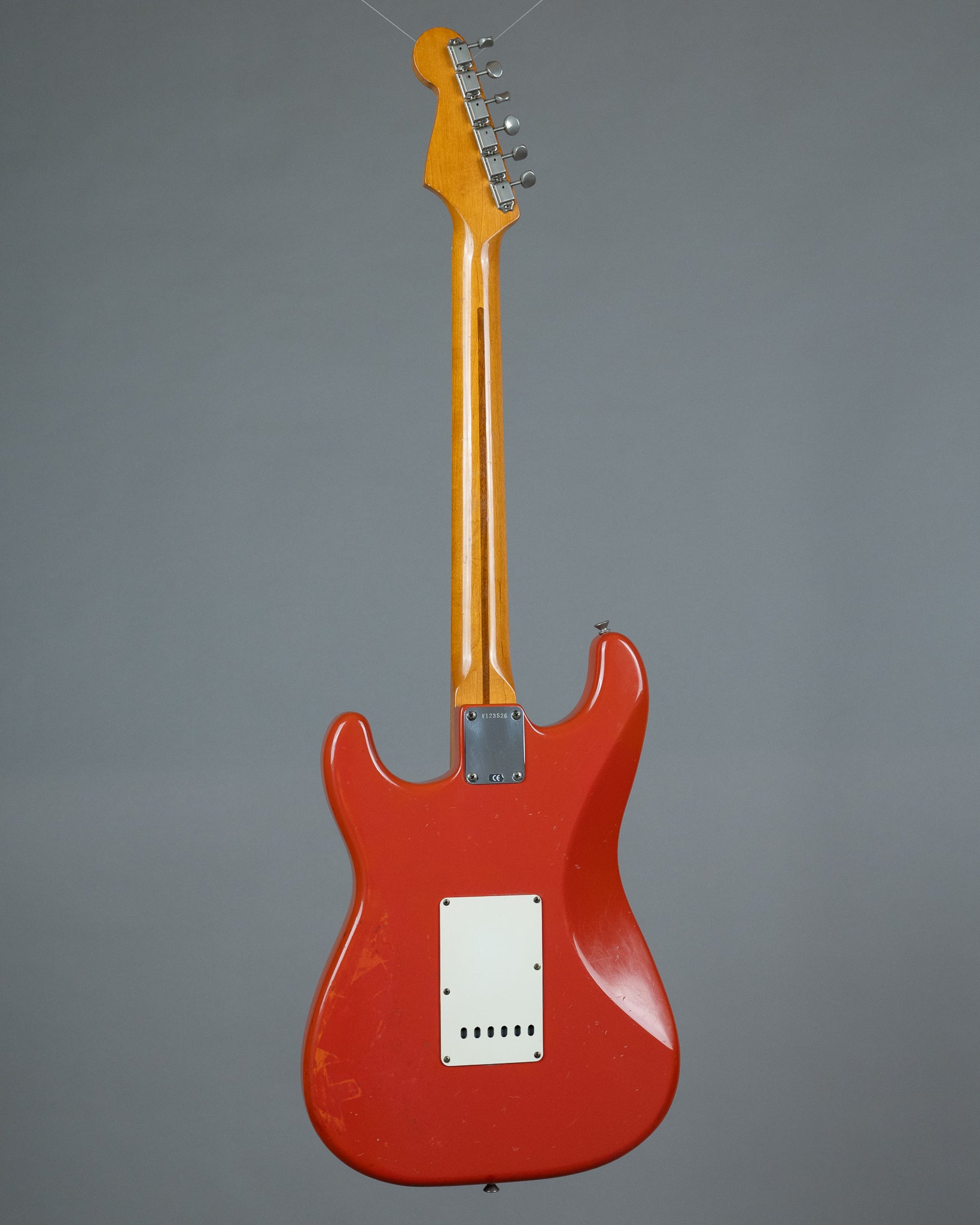 1999 Fender 57 Reissue American Vintage Stratocaster (USA, Fiesta Red, Tweed HC)