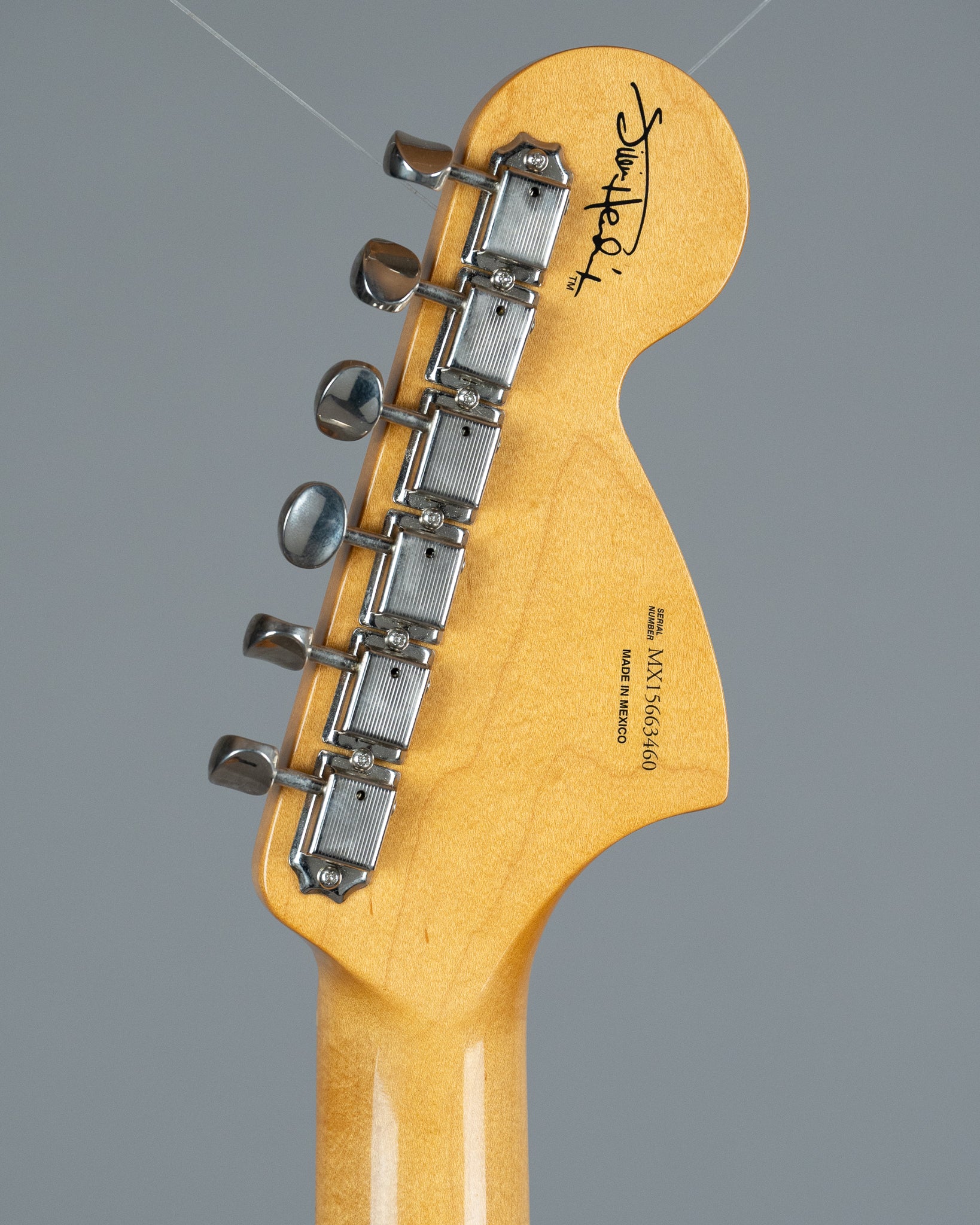 2015 Fender Jimi Hendrix Stratocaster (Mexico, Black, HSC)