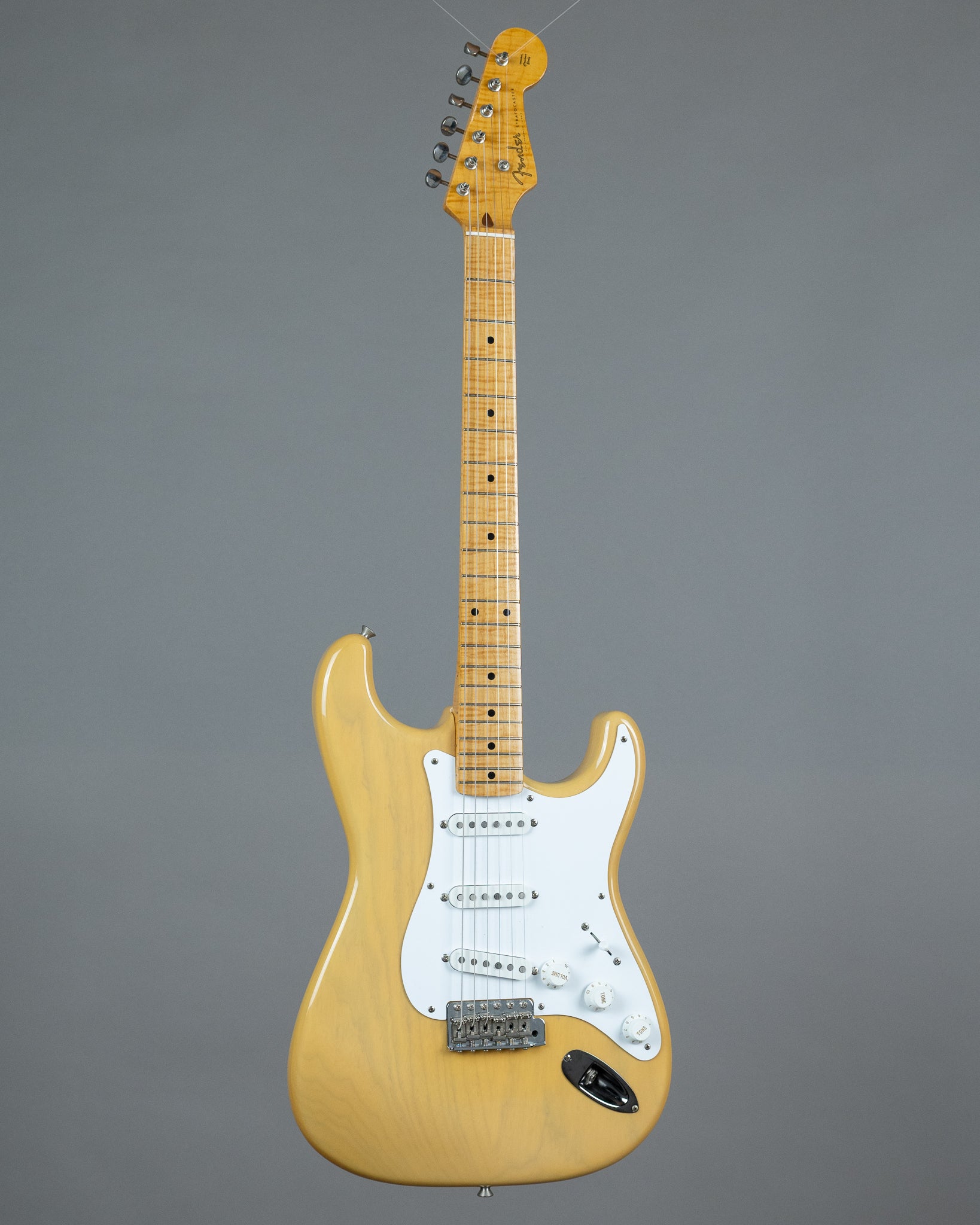 1994 Fender ST-54-70AS 40 Year Edition Stratocaster (Japan, Foto Flame, Aged White Blonde, HSC)