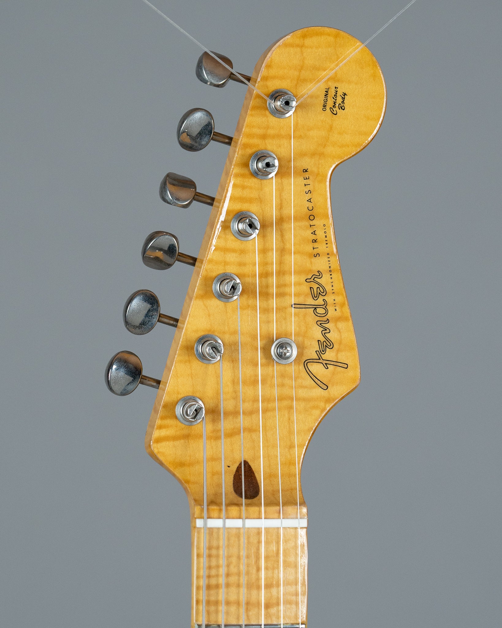 1994 Fender ST-54-70AS 40 Year Edition Stratocaster (Japan, Foto Flame, Aged White Blonde, HSC)