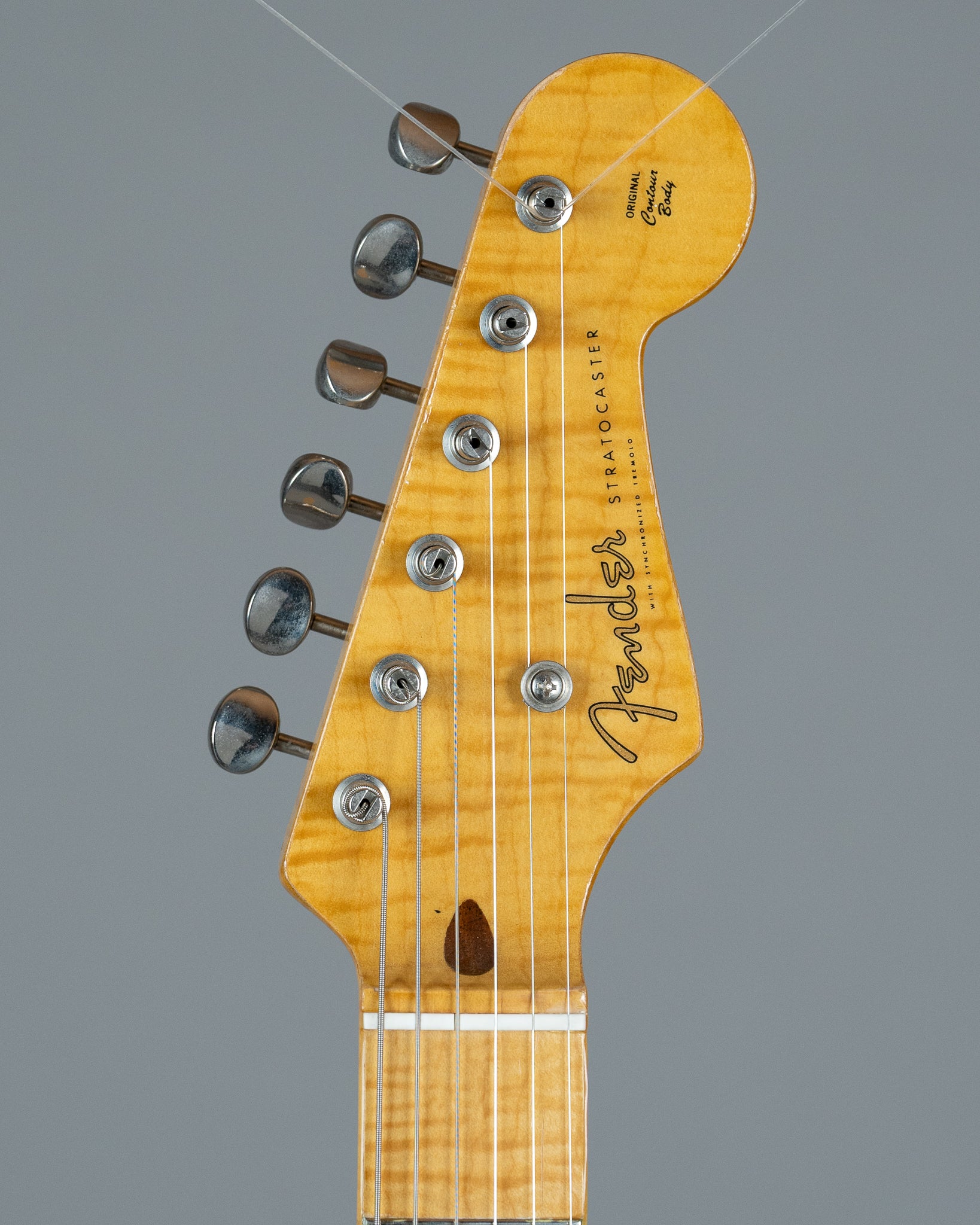 1994 Fender ST-54-70AS 40 Year Edition Stratocaster (Japan, Foto Flame, Aged White Blonde, HSC)