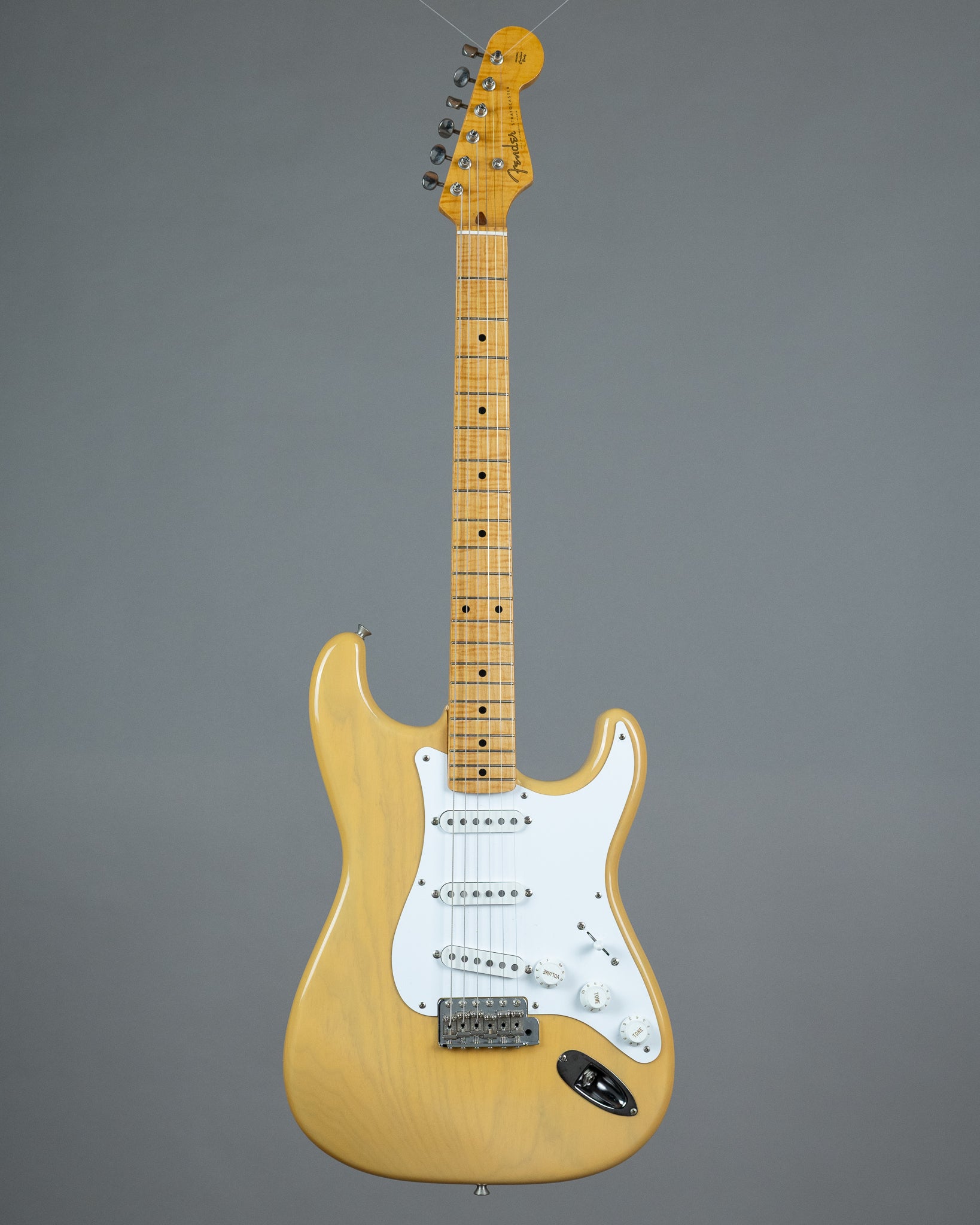 1994 Fender ST-54-70AS 40 Year Edition Stratocaster (Japan, Foto Flame, Aged White Blonde, HSC)