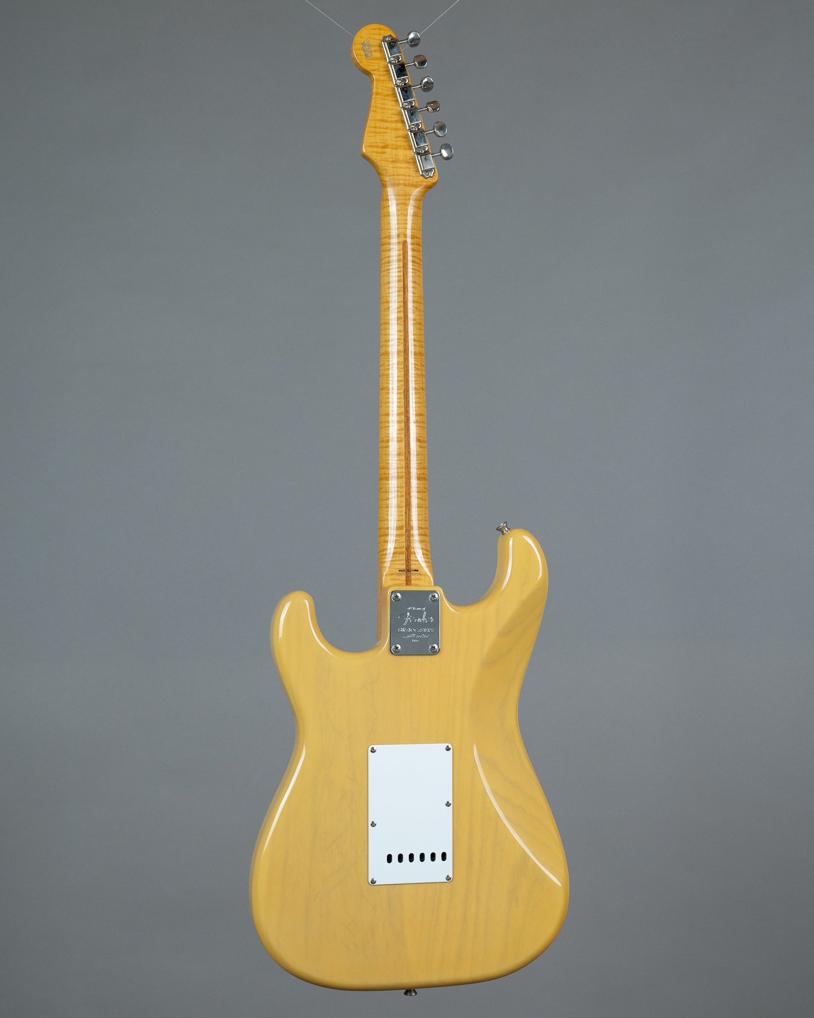 1994 Fender ST-54-70AS 40 Year Edition Stratocaster (Japan, Foto Flame, Aged White Blonde, HSC)