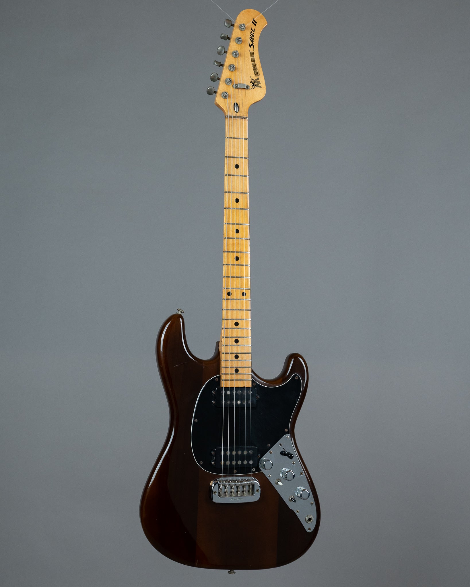 1978 Musicman Sabre II (USA, Brown, Gig Bag)