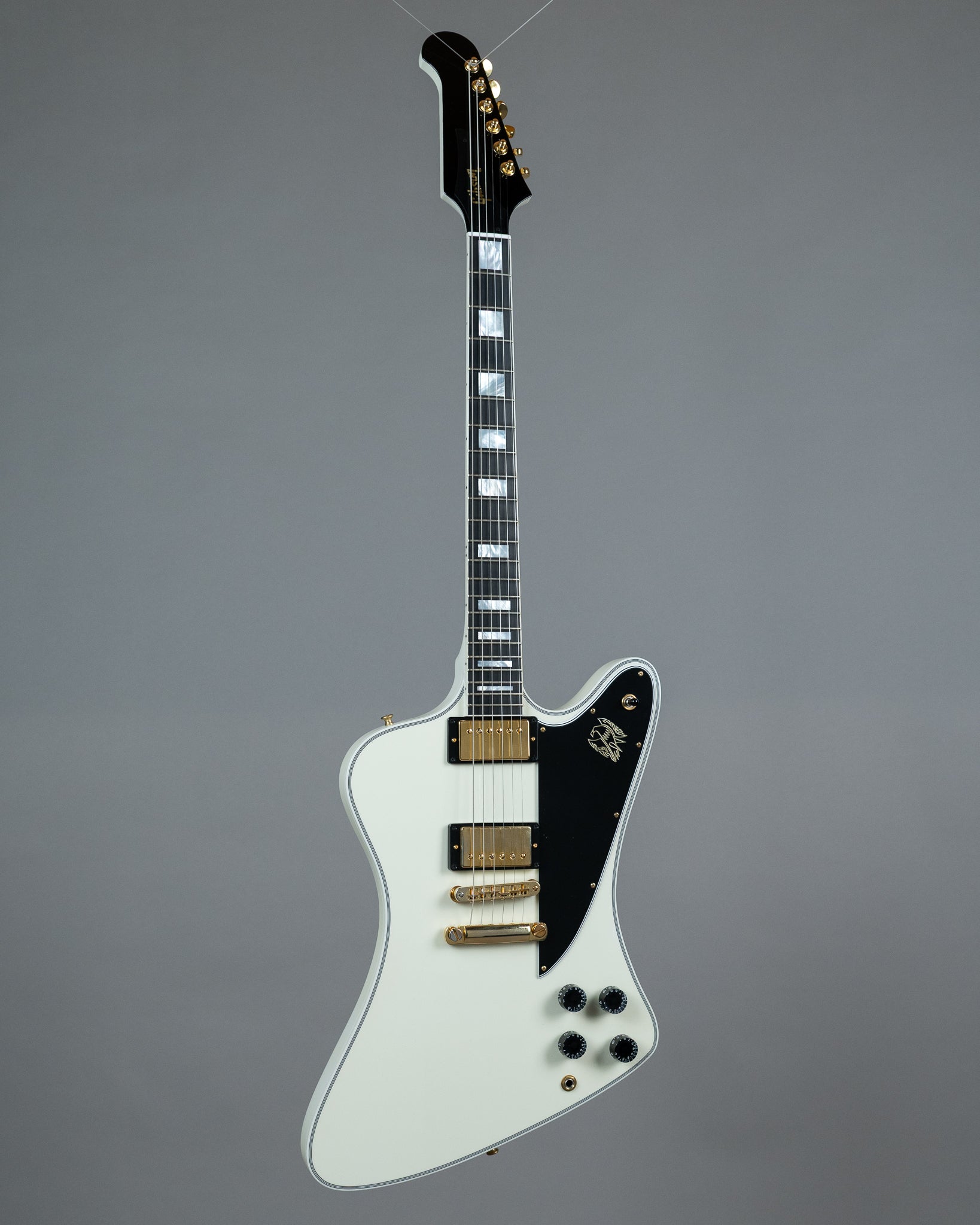 2024 Gibson Custom Shop Firebird Custom (USA, Polaris White, COA, OHSC)