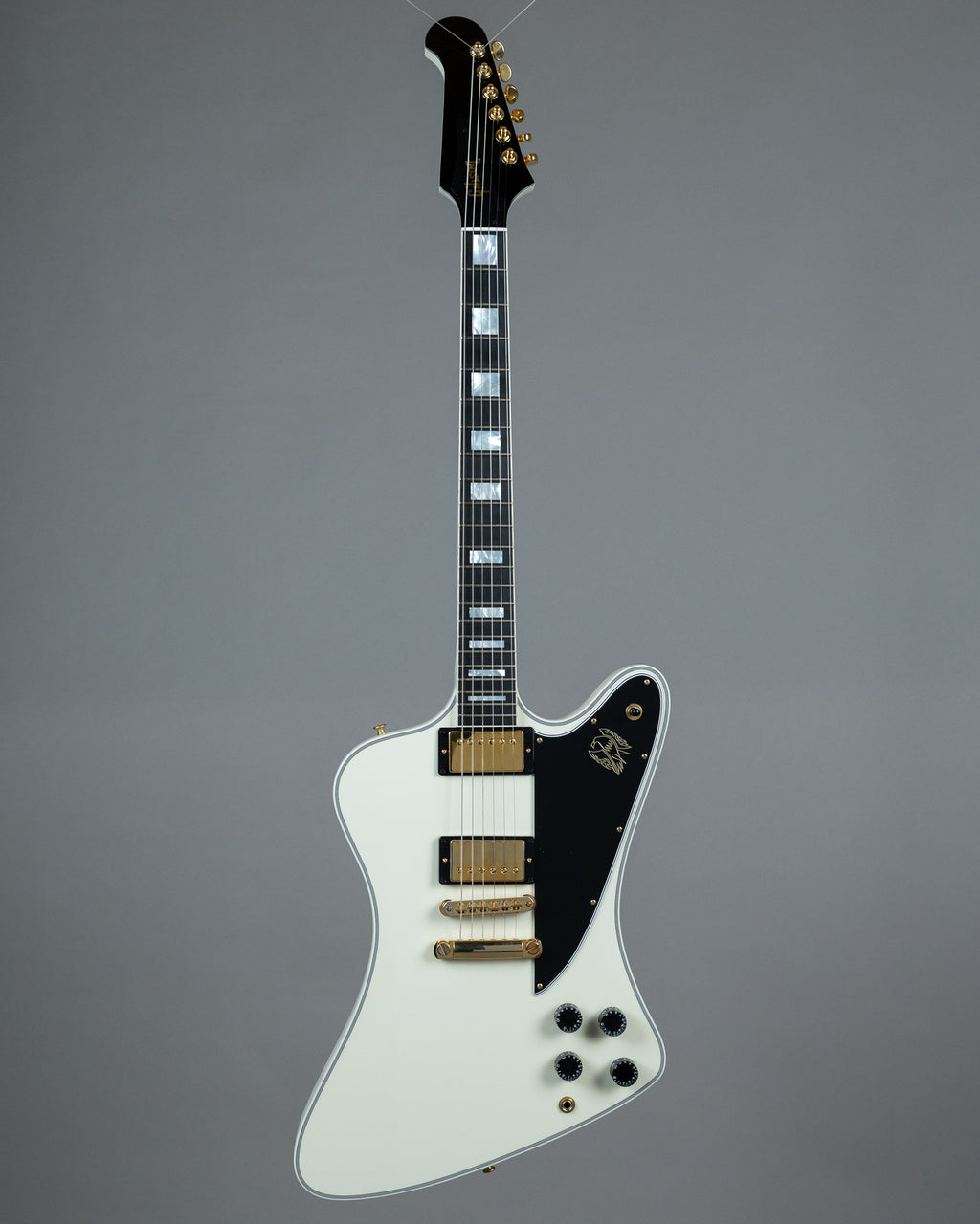 2024 Gibson Custom Shop Firebird Custom (USA, Polaris White, COA, OHSC)