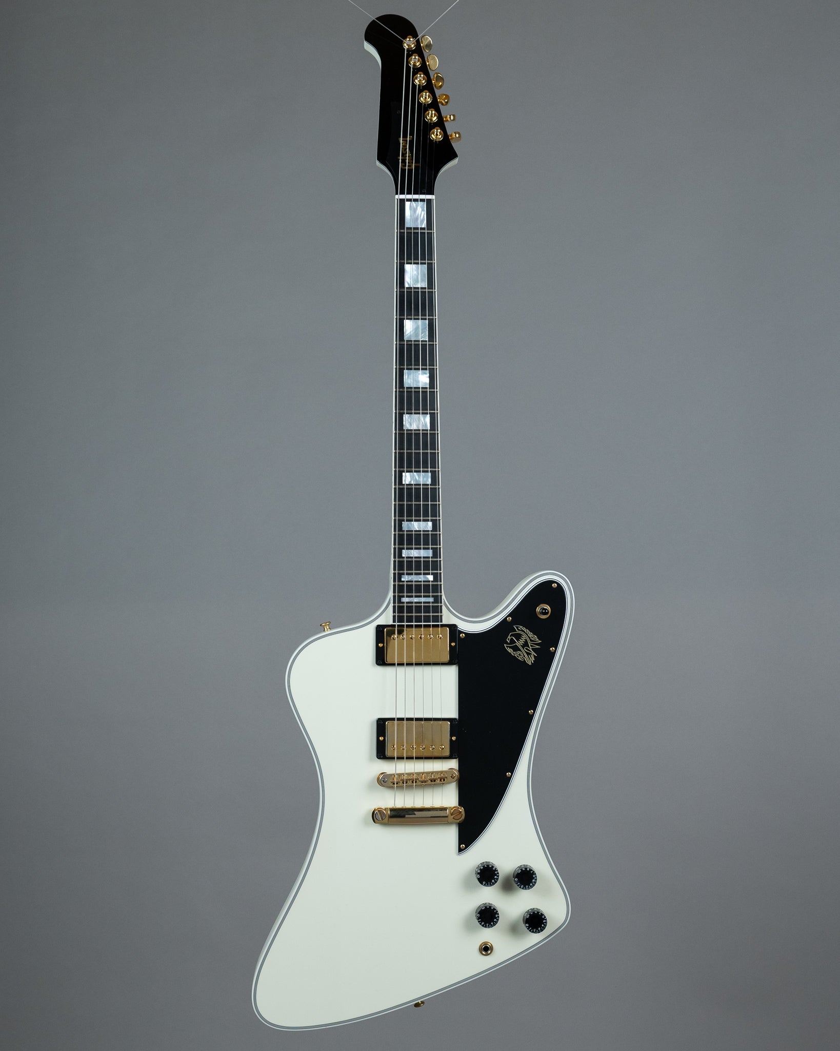2024 Gibson Custom Shop Firebird Custom (USA, Polaris White, COA, OHSC)