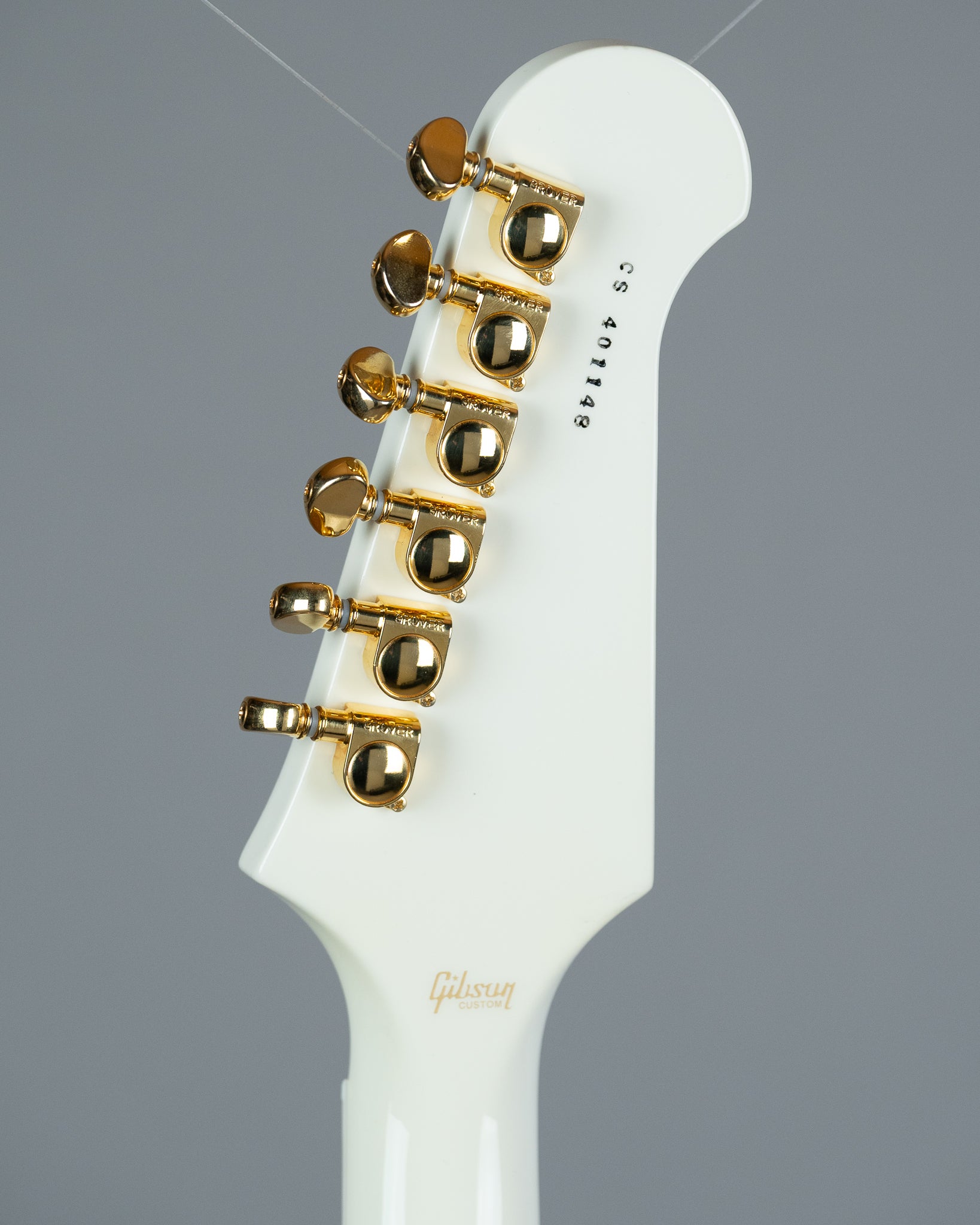 2024 Gibson Custom Shop Firebird Custom (USA, Polaris White, COA, OHSC)