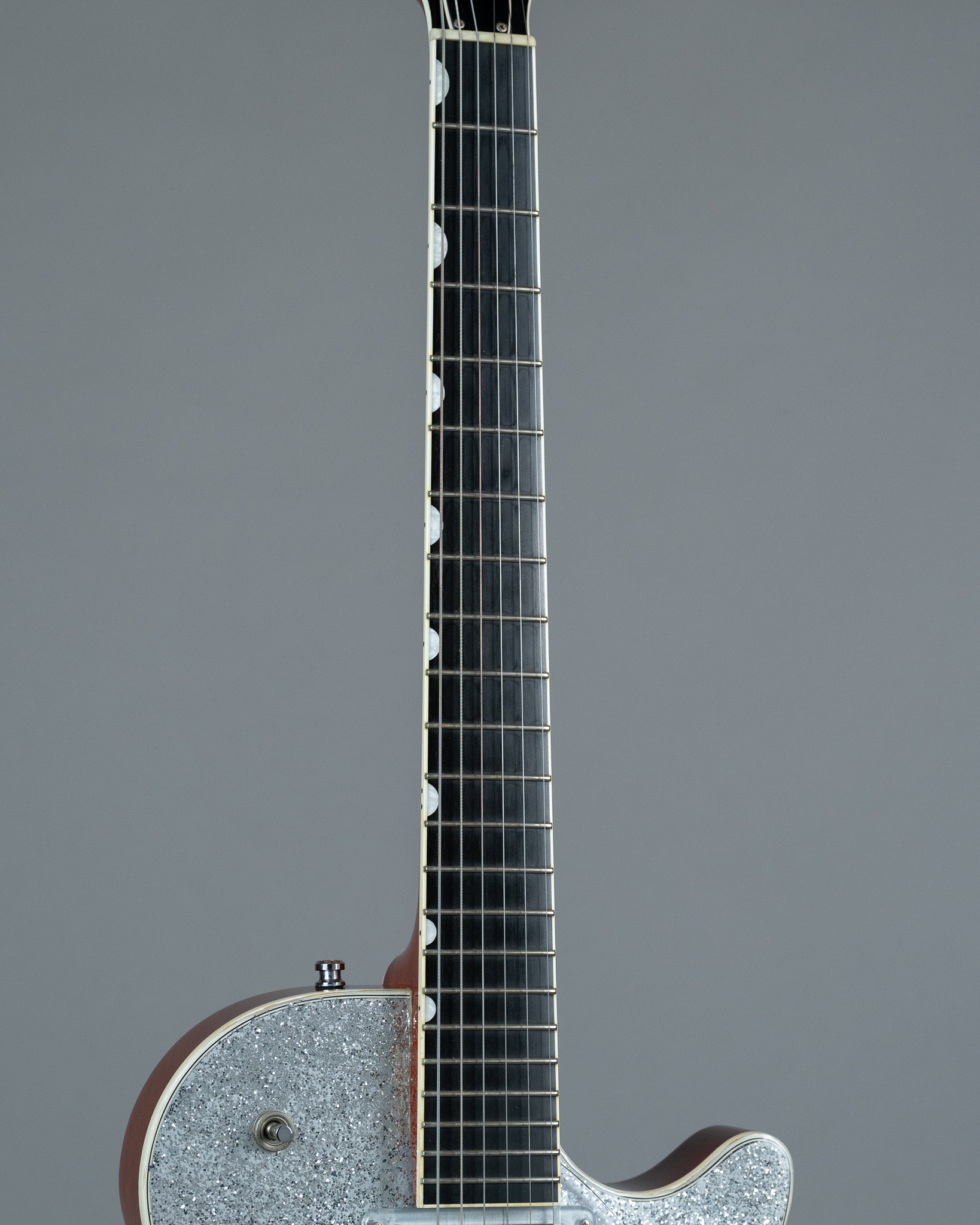 2011 Gretsch G6128-TVP Sparkle Jet (Japan, Silver Sparkle, OHSC)