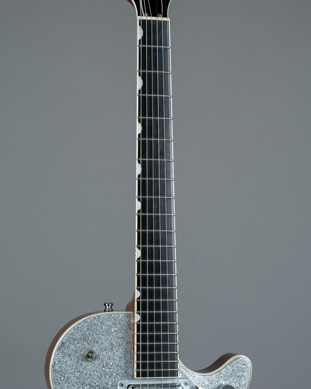 2011 Gretsch G6128-TVP Sparkle Jet (Japan, Silver Sparkle, OHSC)