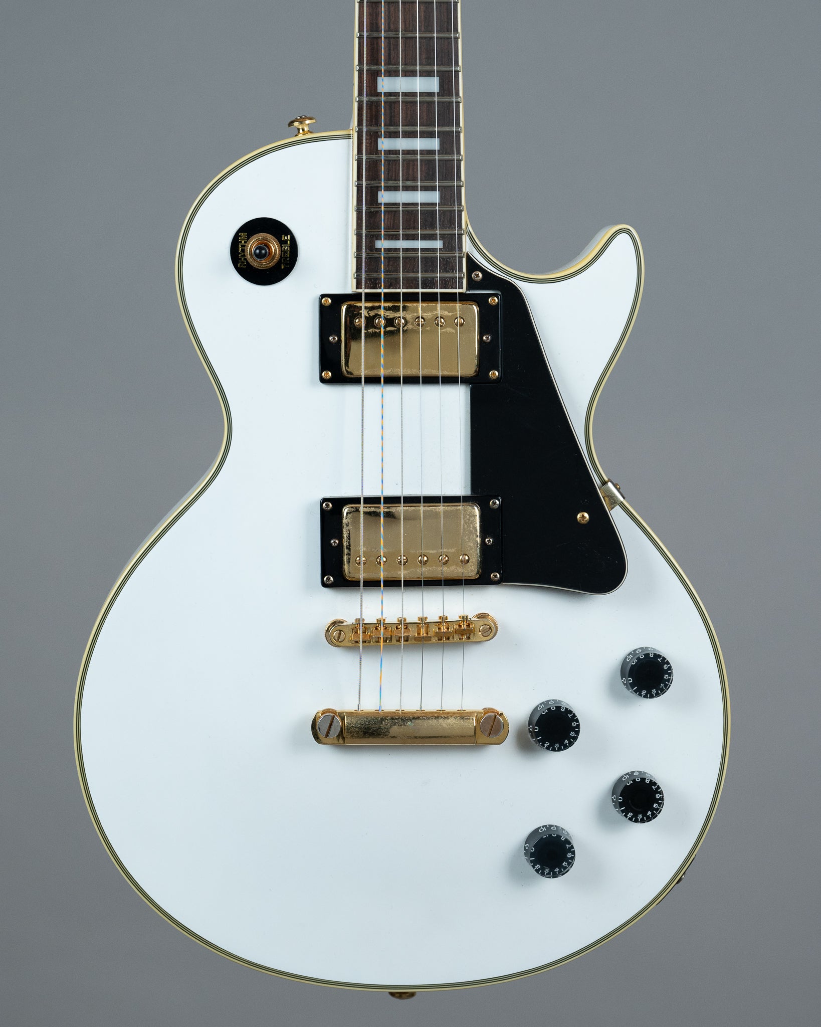 2000 Epiphone Les Paul Custom (Korea, Alpine White, SKB HC)