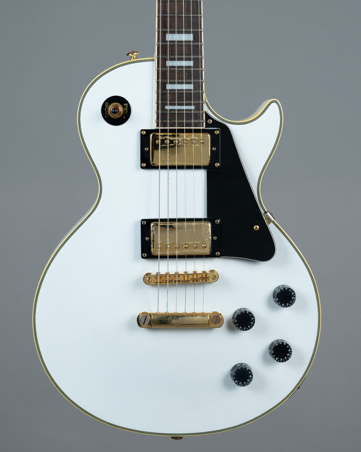 2000 Epiphone Les Paul Custom (Korea, Alpine White, SKB HC)