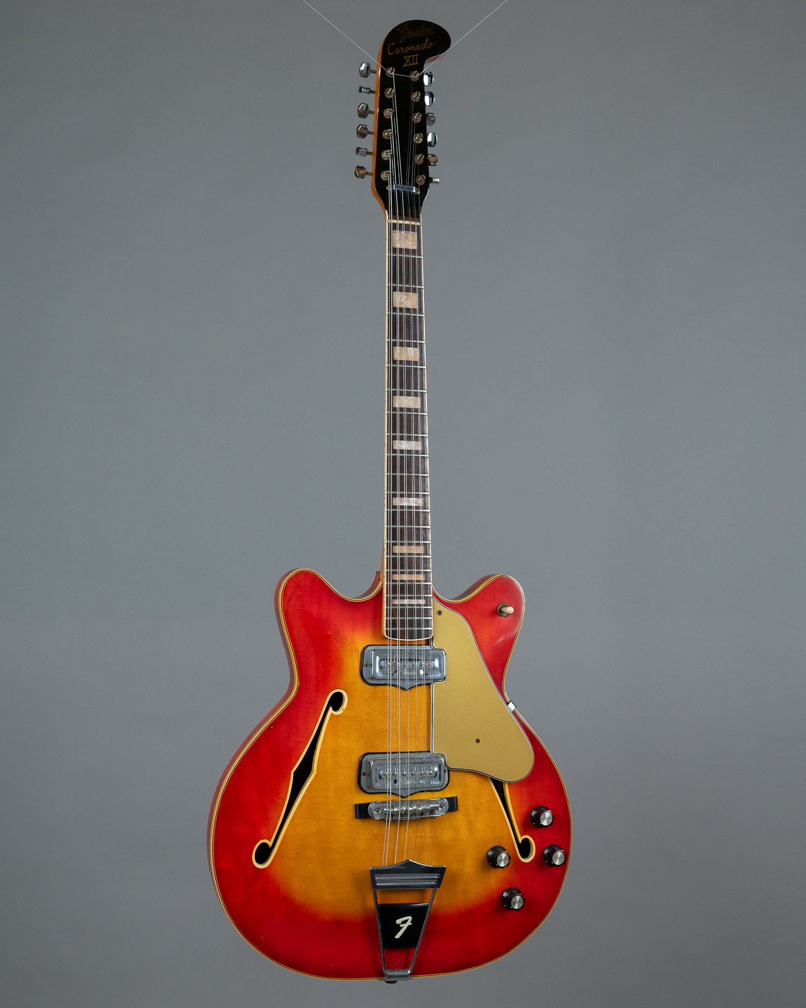 1967 Fender Coronado XII (USA, Cherry Sunburst, HSC)