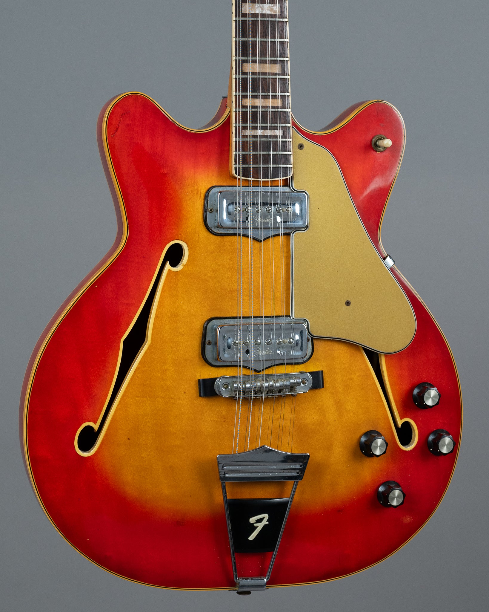1967 Fender Coronado XII (USA, Cherry Sunburst, HSC)