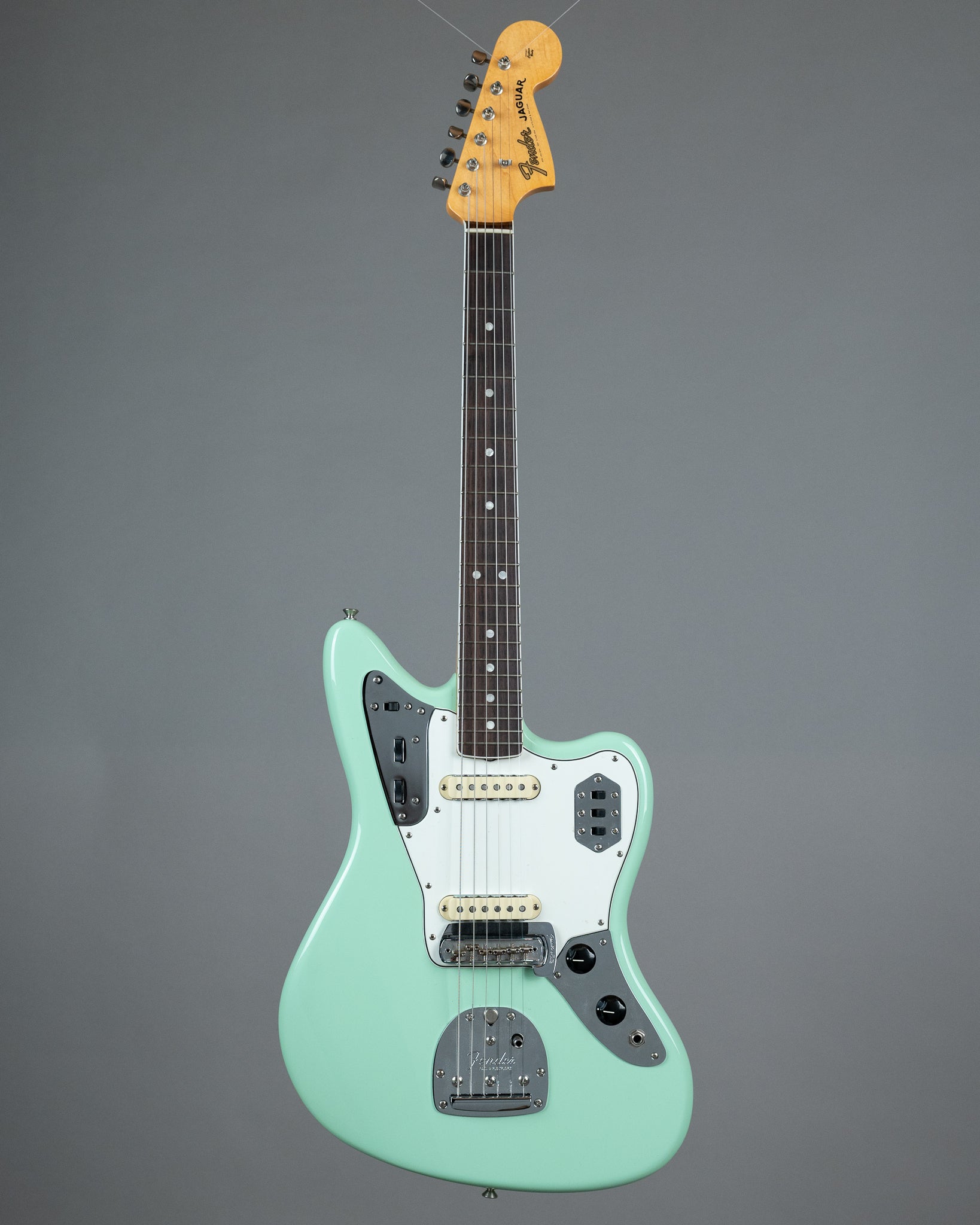 2019 Fender American Original 60s Jaguar (USA, Surf Green, OHSC)