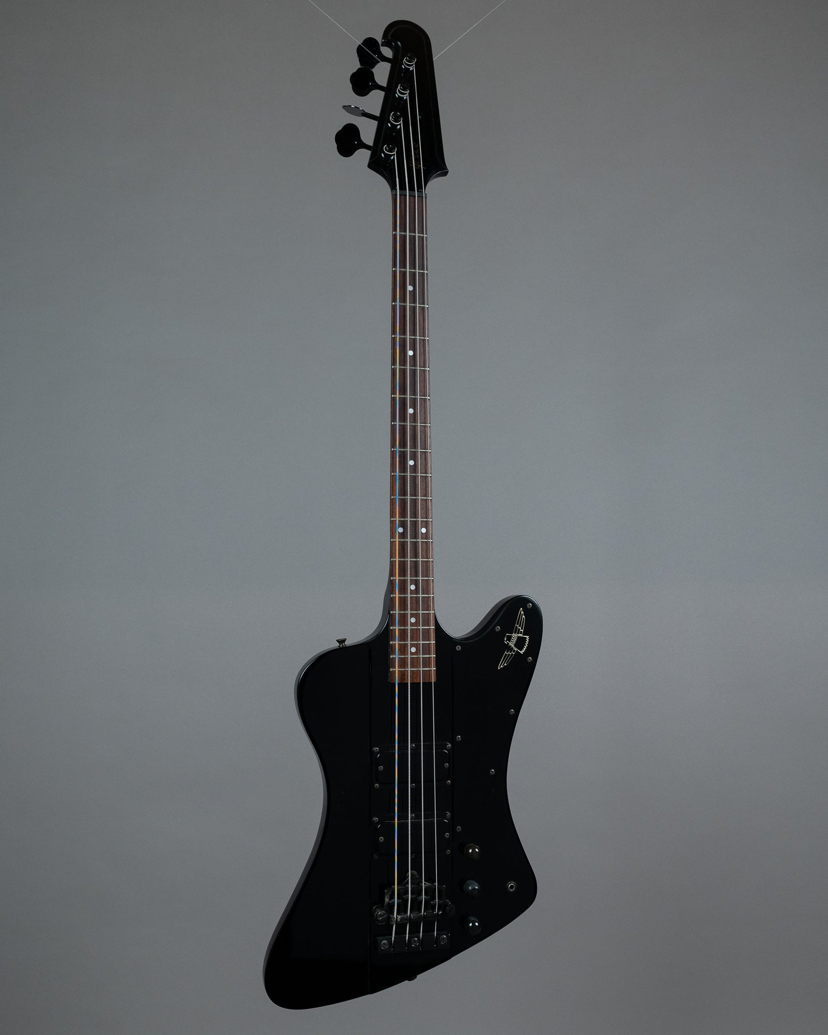 1990 Greco TB-700 'Power Rock Bass' Thunderbird (Japan, Black)