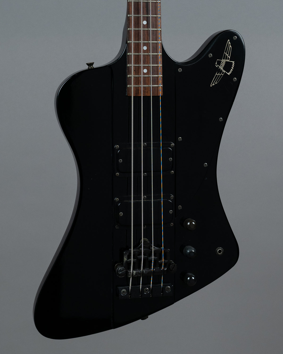 1990 Greco TB-700 'Power Rock Bass' Thunderbird (Japan, Black)