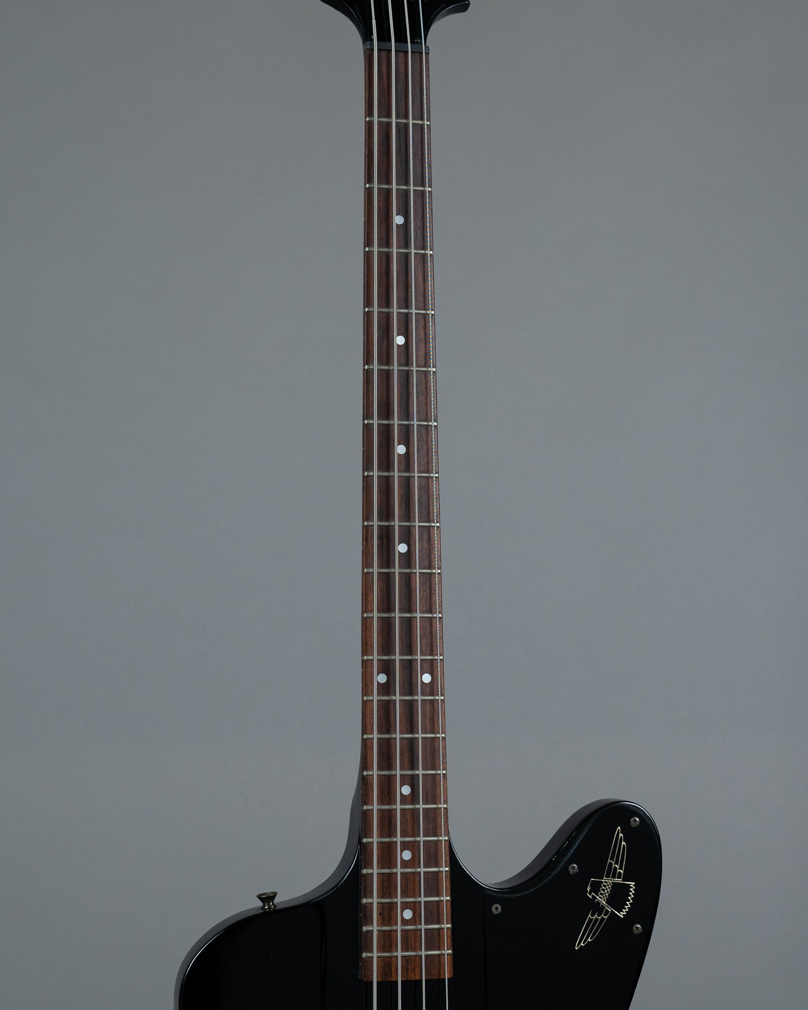 1990 Greco TB-700 'Power Rock Bass' Thunderbird (Japan, Black)