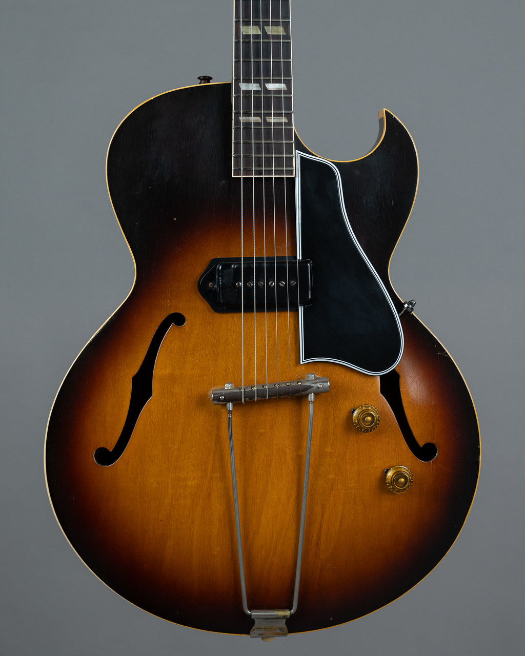 c1957 Gibson ES-225 (USA, Sunburst, HSC)