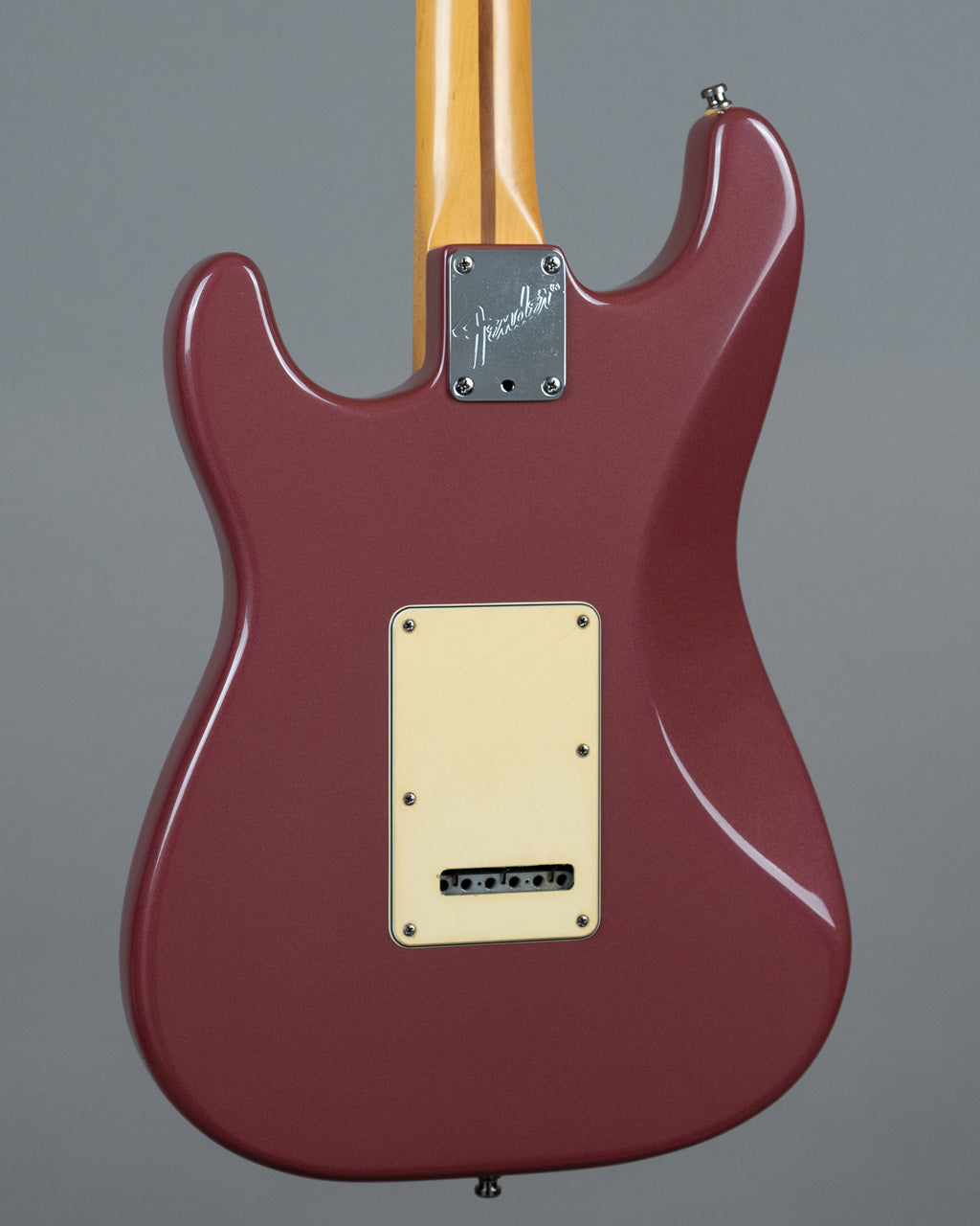 1995 Fender American Standard Stratocaster (USA, Burgundy Mist/Matching Headstock, OHSC)