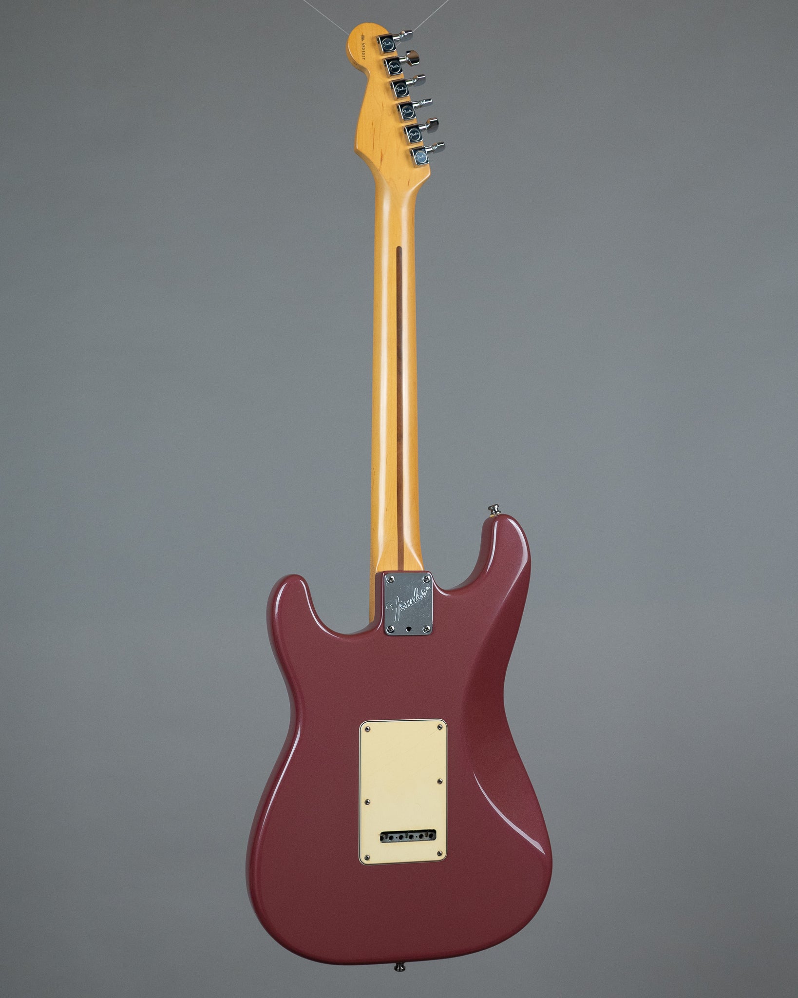 1995 Fender American Standard Stratocaster (USA, Burgundy Mist/Matching Headstock, OHSC)