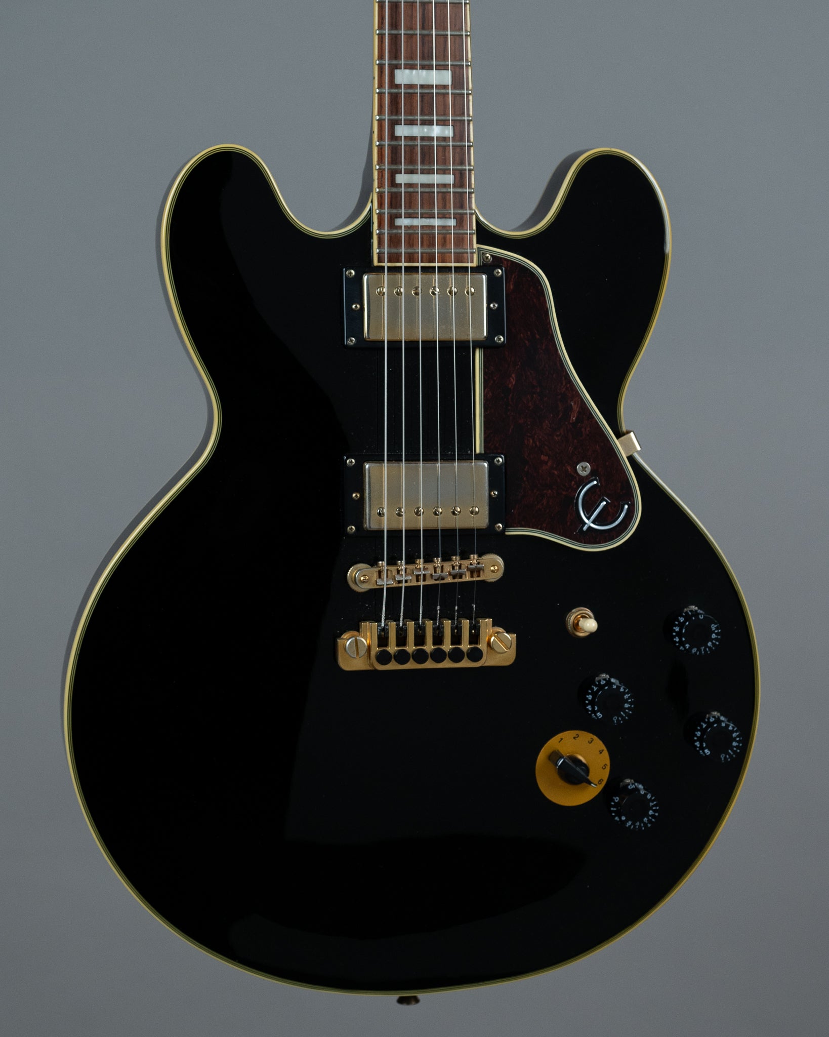 2010 Epiphone BB King 'Lucille' (China, Black, OHSC)