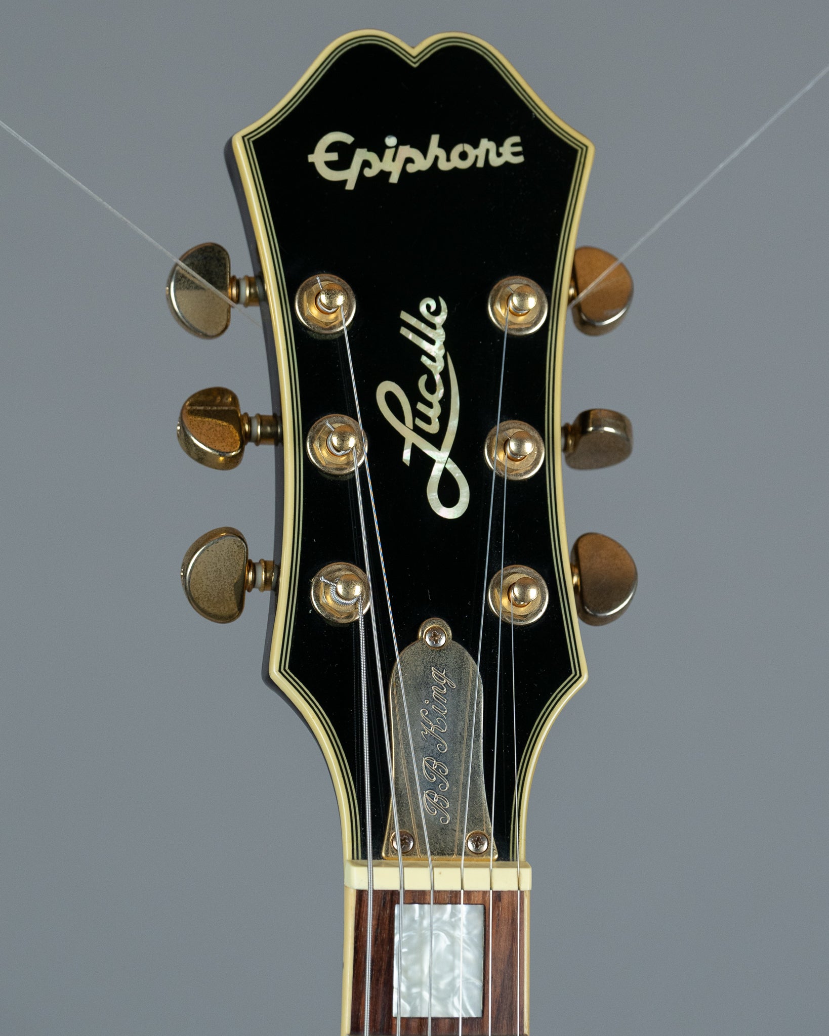 2010 Epiphone BB King 'Lucille' (China, Black, OHSC)