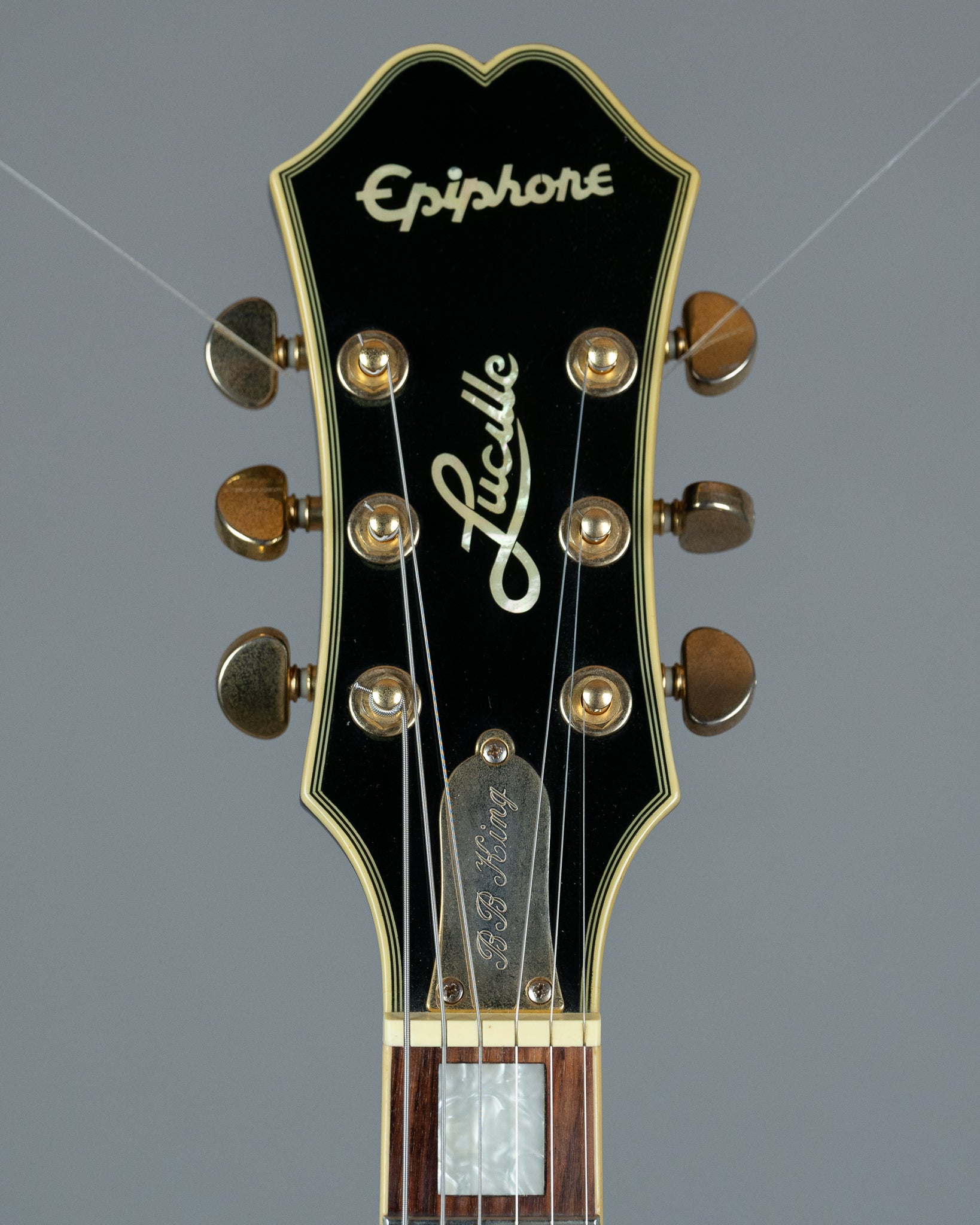 2010 Epiphone BB King 'Lucille' (China, Black, OHSC)