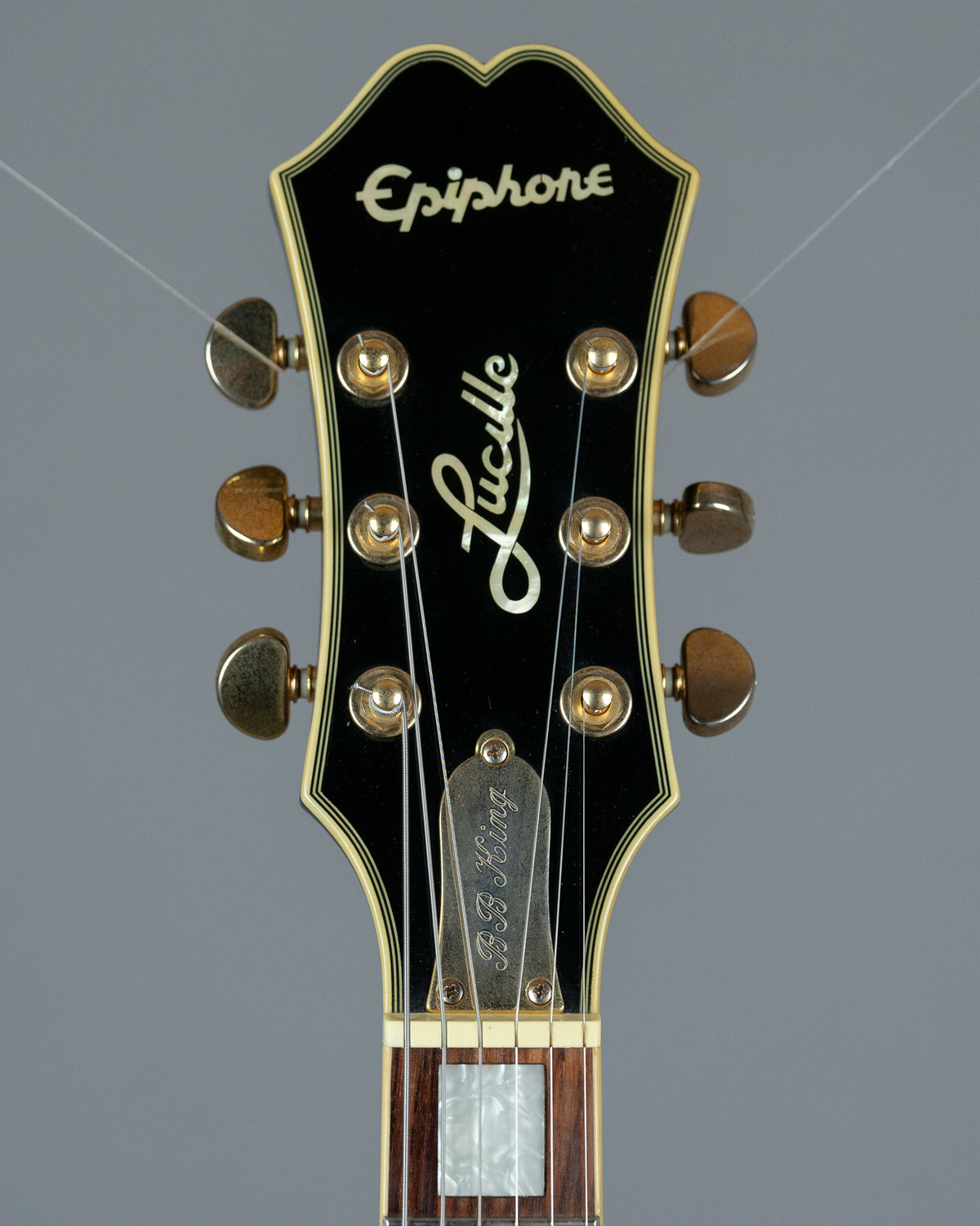 2010 Epiphone BB King 'Lucille' (China, Black, OHSC)