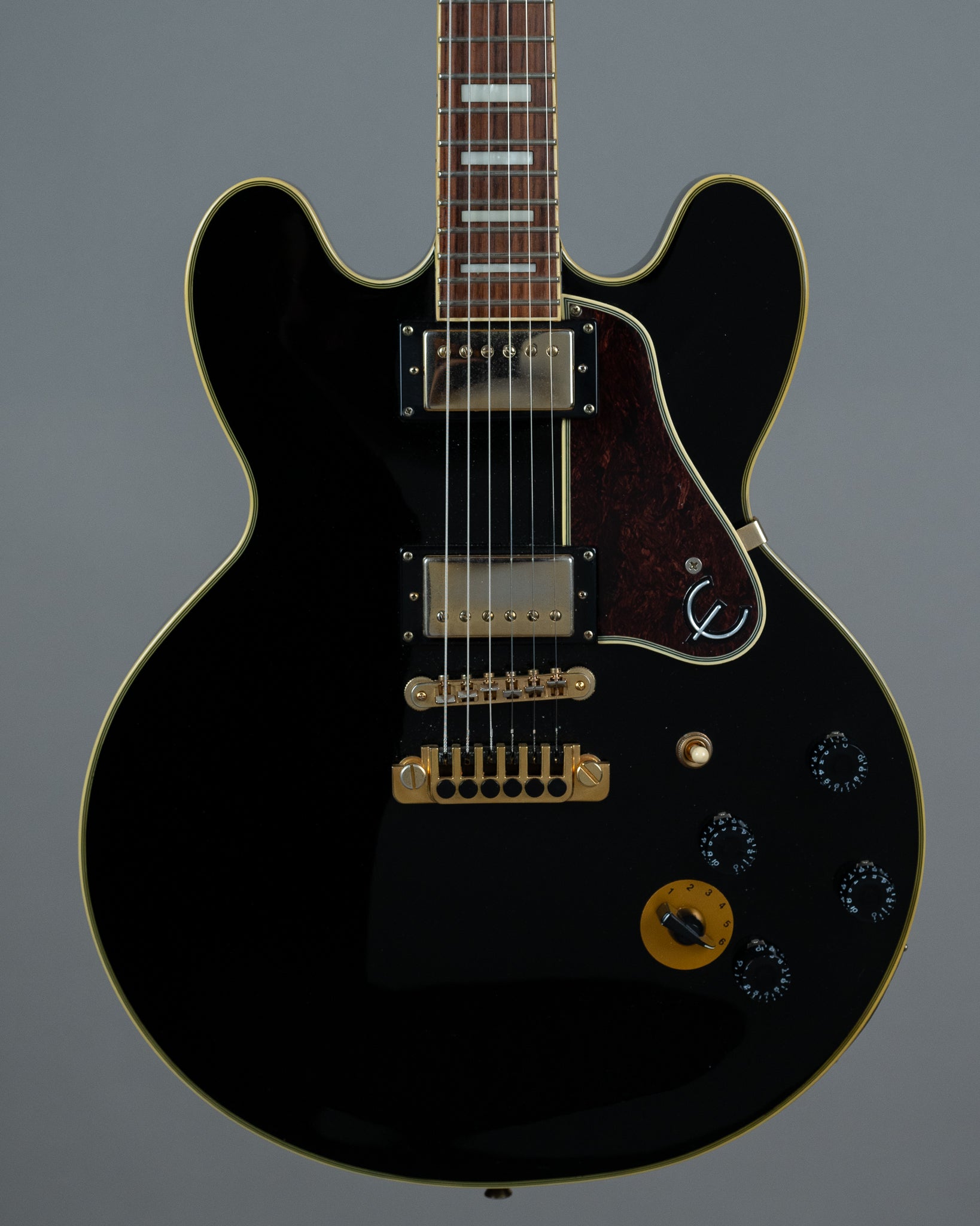 2010 Epiphone BB King 'Lucille' (China, Black, OHSC)