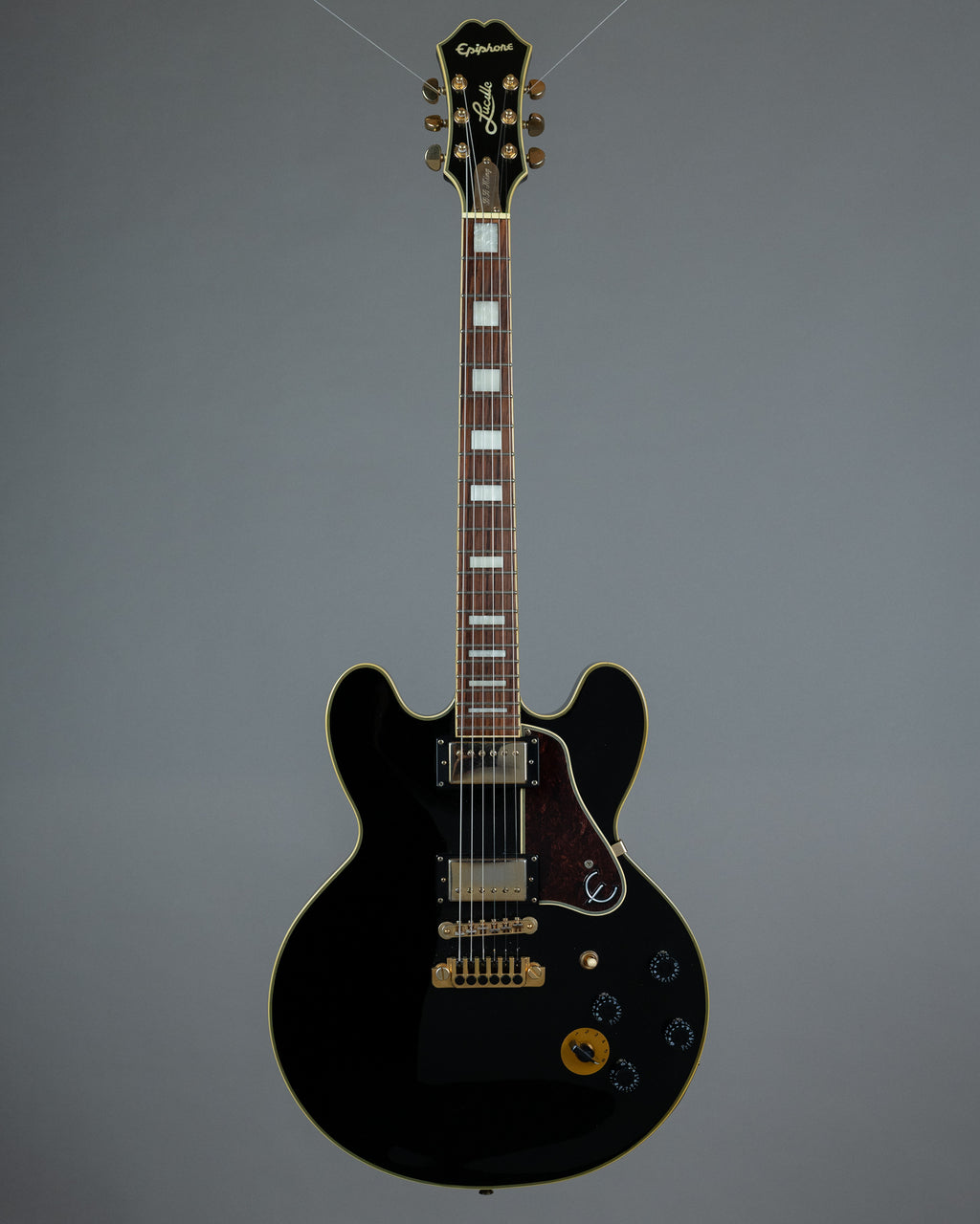 2010 Epiphone BB King 'Lucille' (China, Black, OHSC)