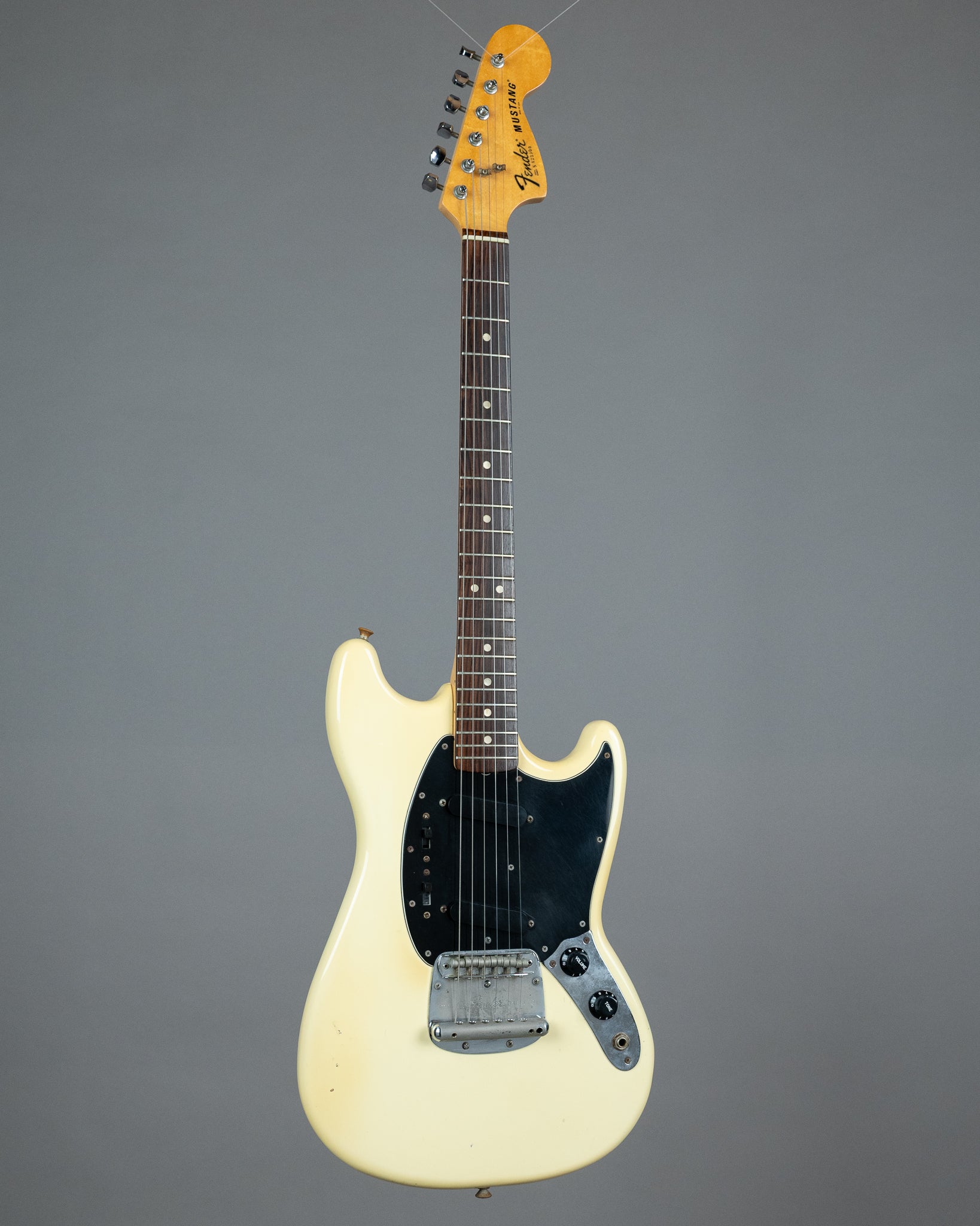 1979 Fender Mustang (USA, Olympic White, OHSC)