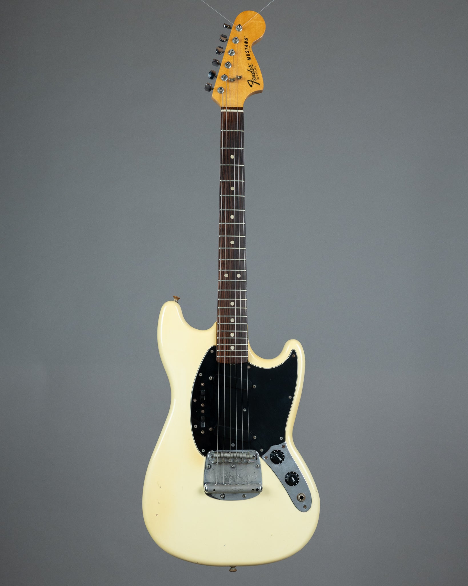 1979 Fender Mustang (USA, Olympic White, OHSC)
