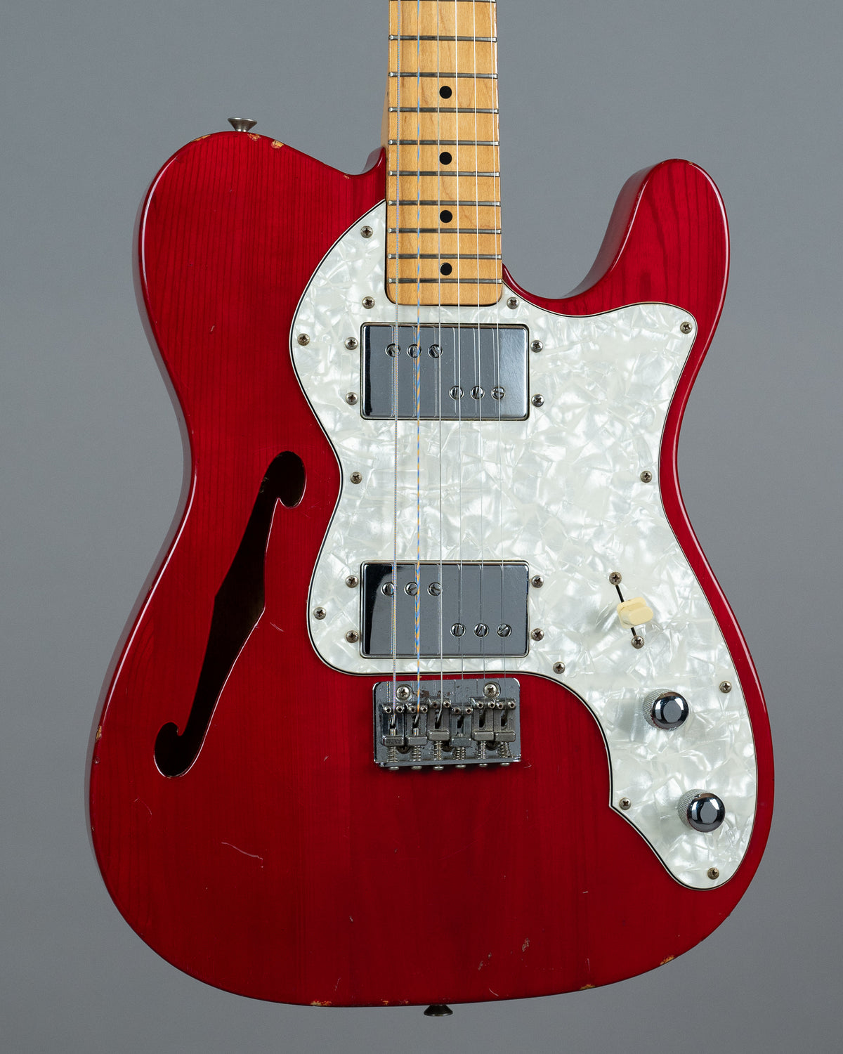 1977 Greco TE-500 Spacey Sounds ' Thinline (Japan, Cherry Blossom Red)