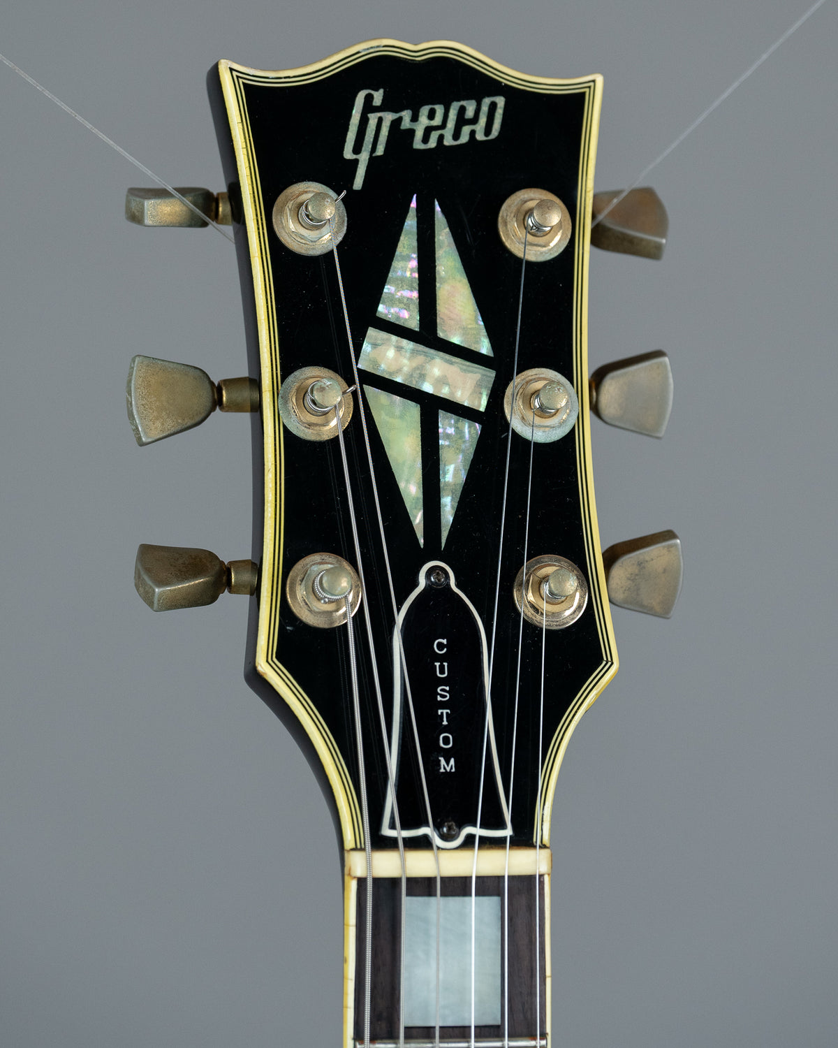 c1978 Greco EG-600 Les Paul Custom (Japan, Ebony, OHSC)