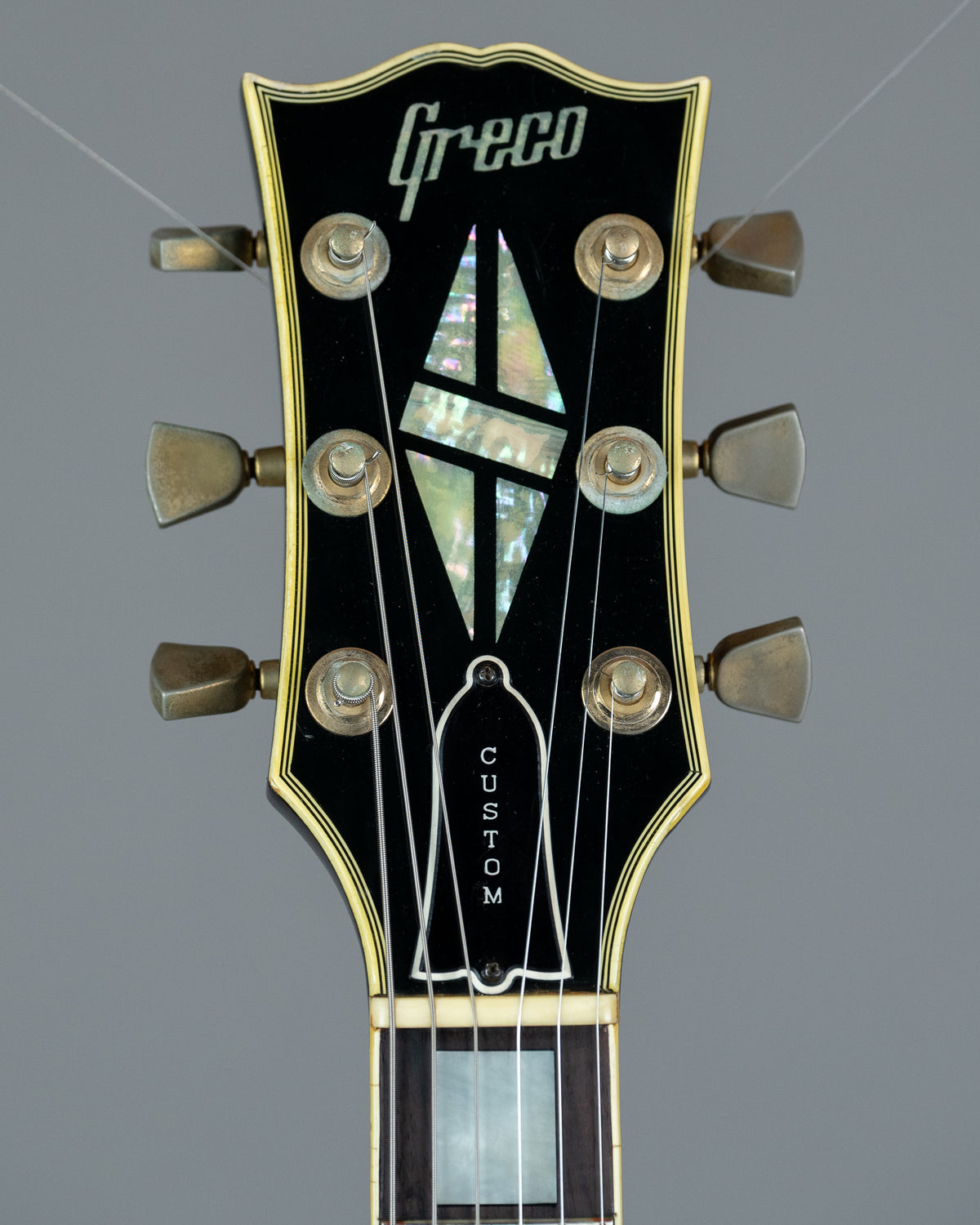 c1978 Greco EG-600 Les Paul Custom (Japan, Ebony, OHSC)