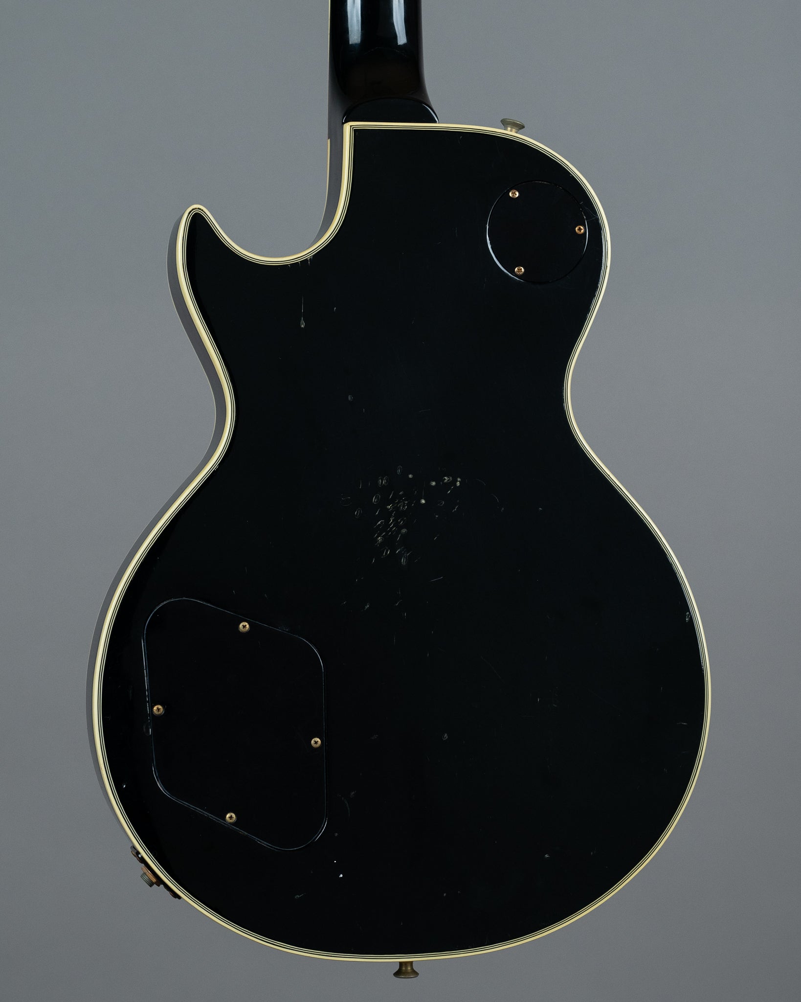 c1978 Greco EG-600 Les Paul Custom (Japan, Ebony, OHSC)