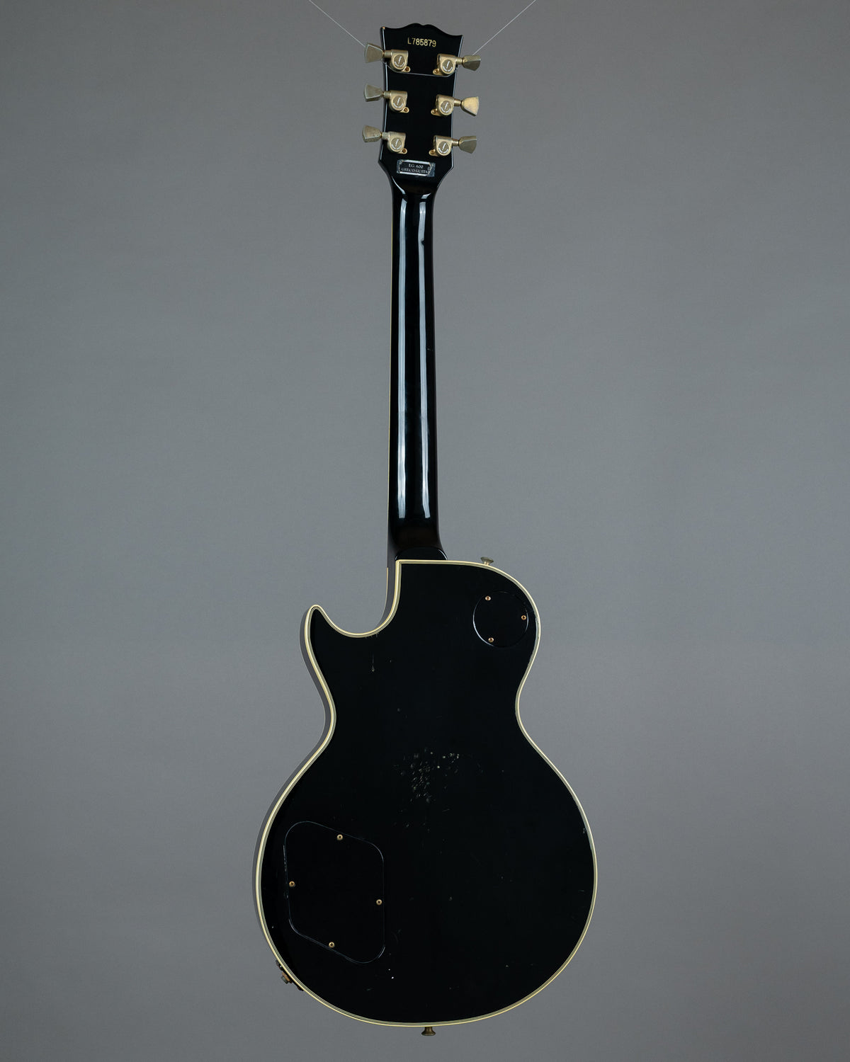 c1978 Greco EG-600 Les Paul Custom (Japan, Ebony, OHSC)