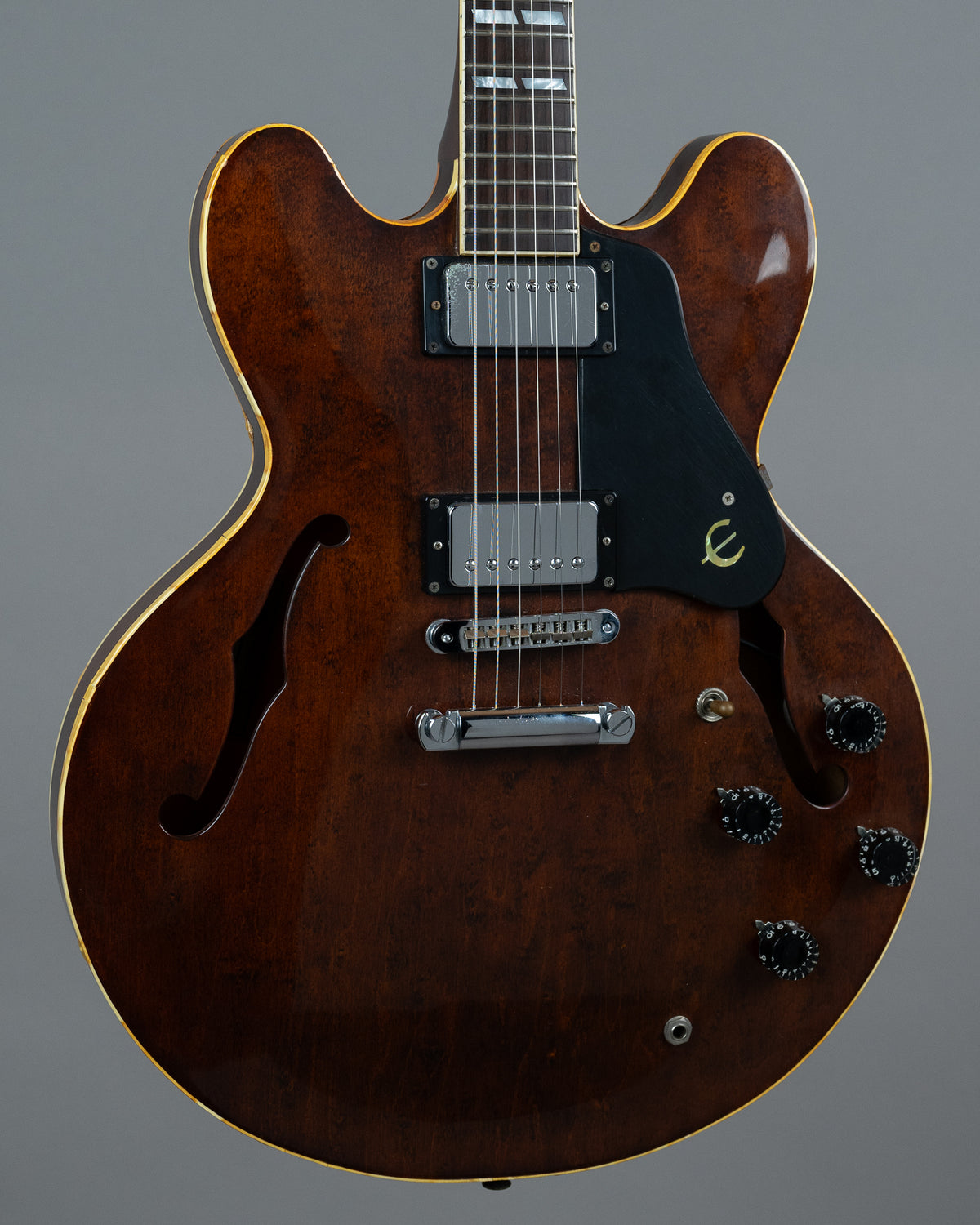 c1980 Epiphone ST-WA Riviera (Japan, Walnut, HSC)
