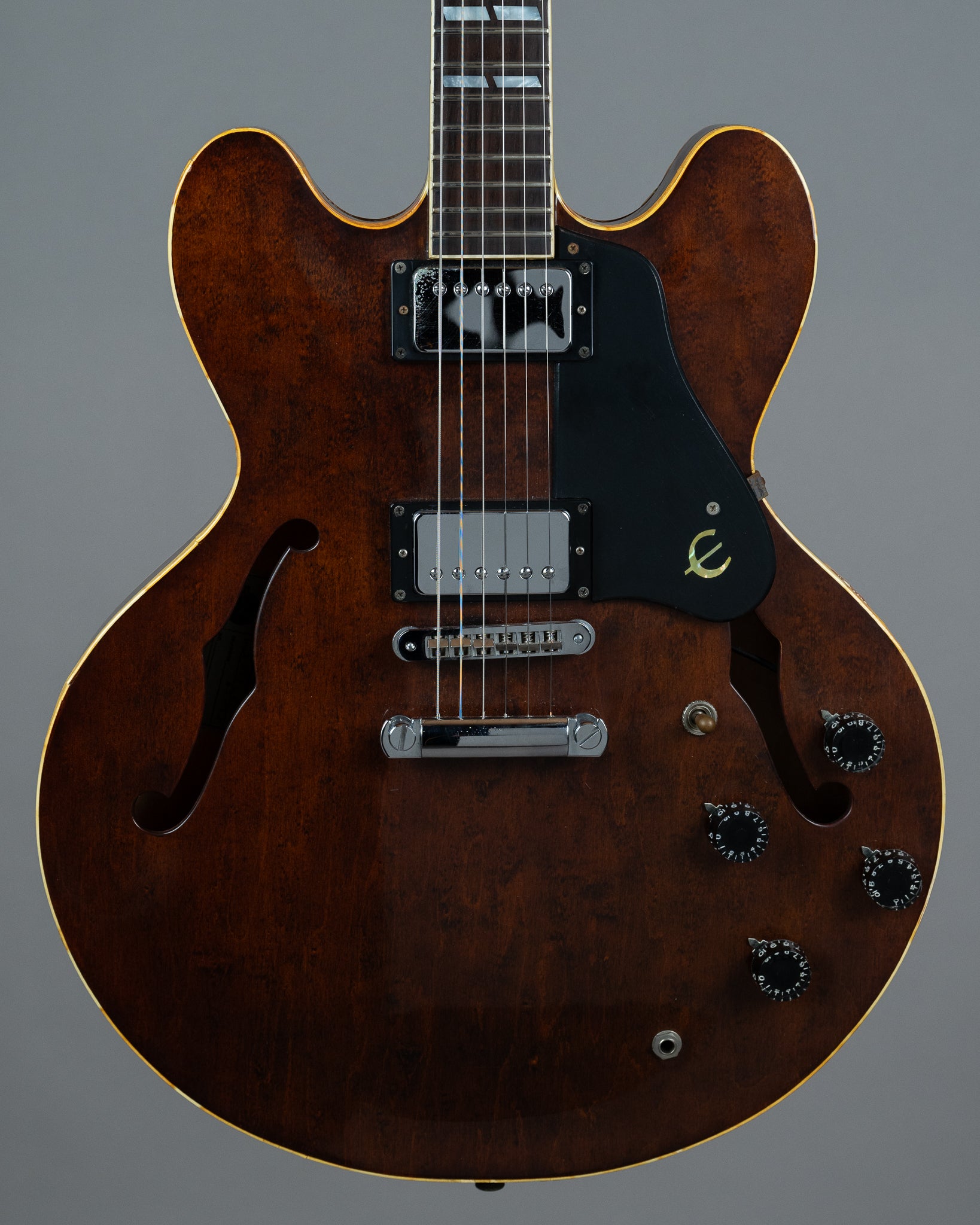 c1980 Epiphone ST-WA Riviera (Japan, Walnut, HSC)
